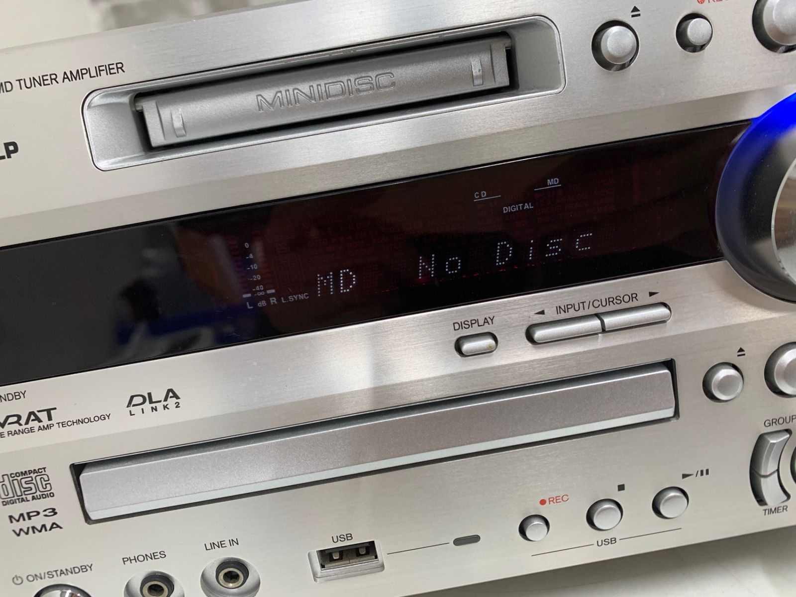 ONKYO オンキョー FR-N7SX CD MD USB ミニコンポ スピーカー - メルカリ