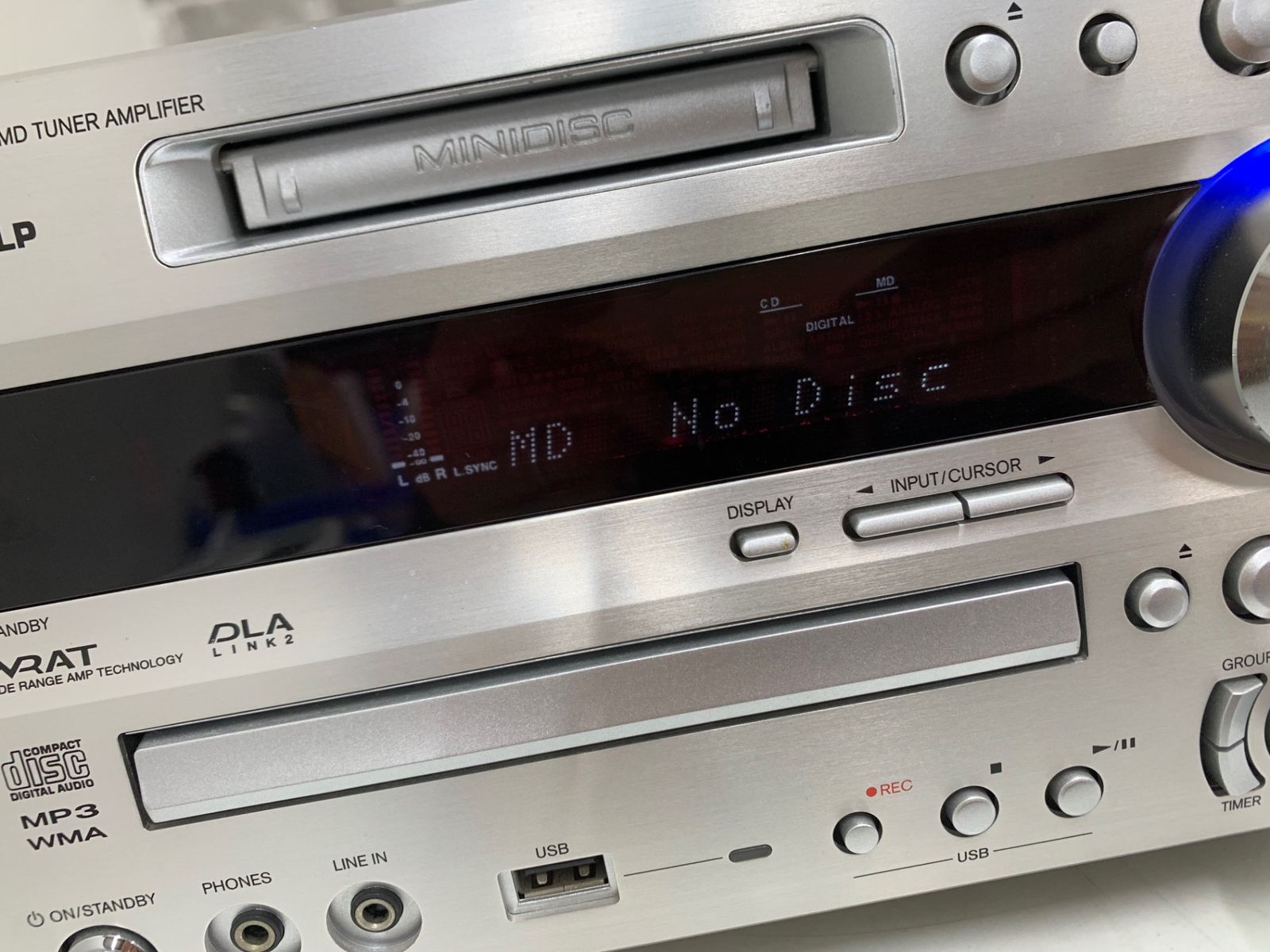 ONKYO オンキョー FR-N7SX CD MD USB ミニコンポ スピーカー - メルカリ