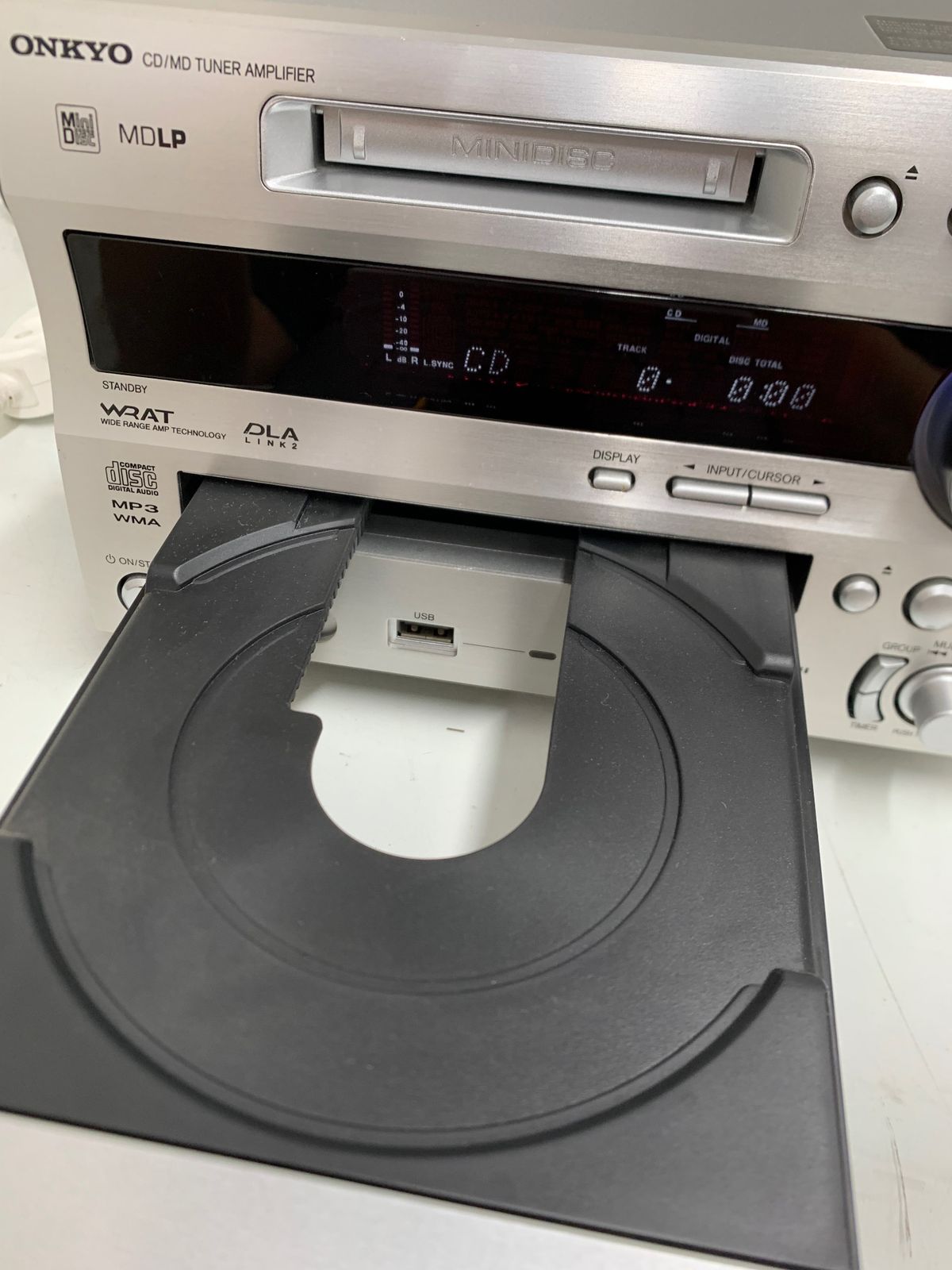 ONKYO オンキョー FR-N7SX CD MD USB ミニコンポ スピーカー - メルカリ