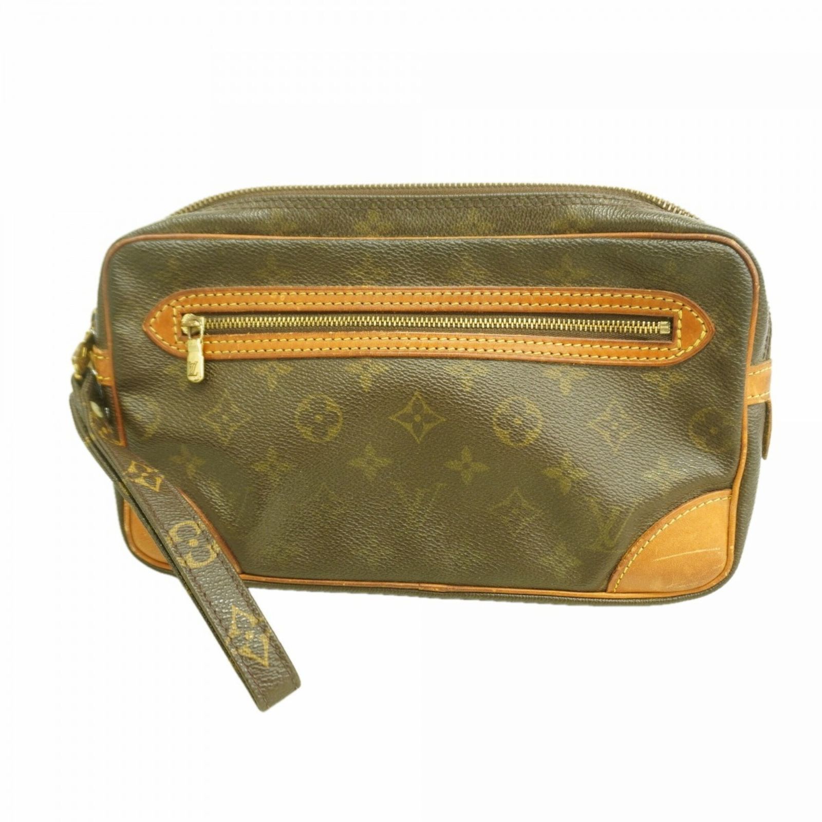 ルイ・ヴィトン(Louis Vuitton) ルイ・ヴィトン クラッチバッグ モノグラム マルリードラゴンヌGM M51825 ブラウンレディース