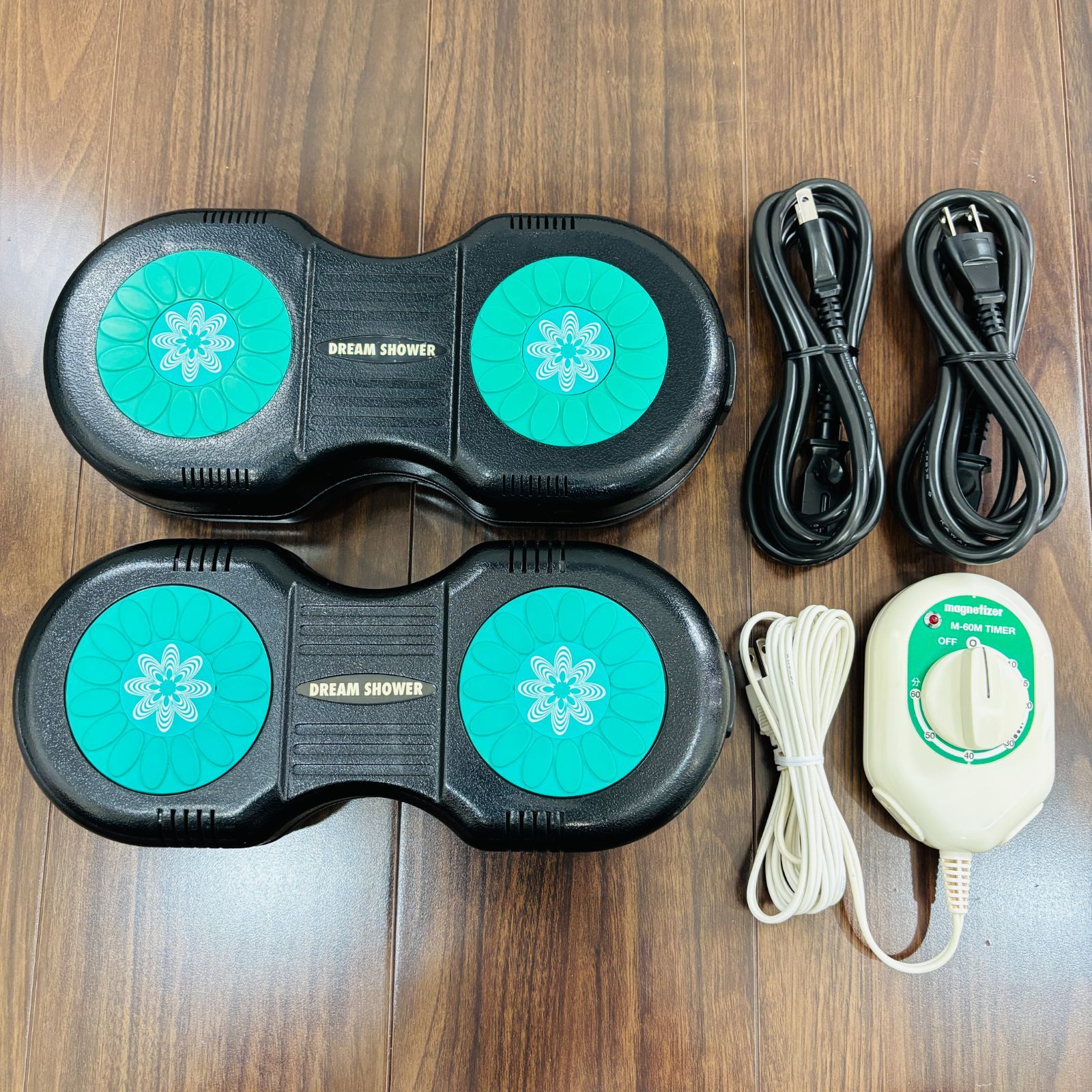 一般中古】マグネタイザー ドリームシャワー 家庭用電気磁気治療器 2台
