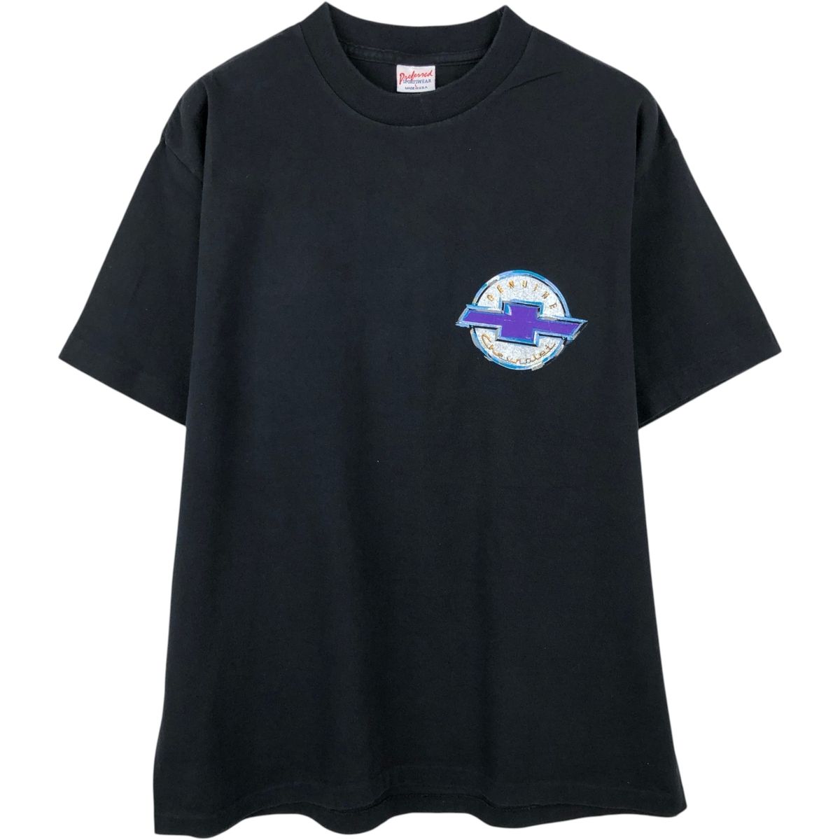 古着 90年代 Preferred Genuine Chevrolet シボレー アドバタイジングTシャツ USA製 メンズL相当 ヴィンテージ/eaa651125