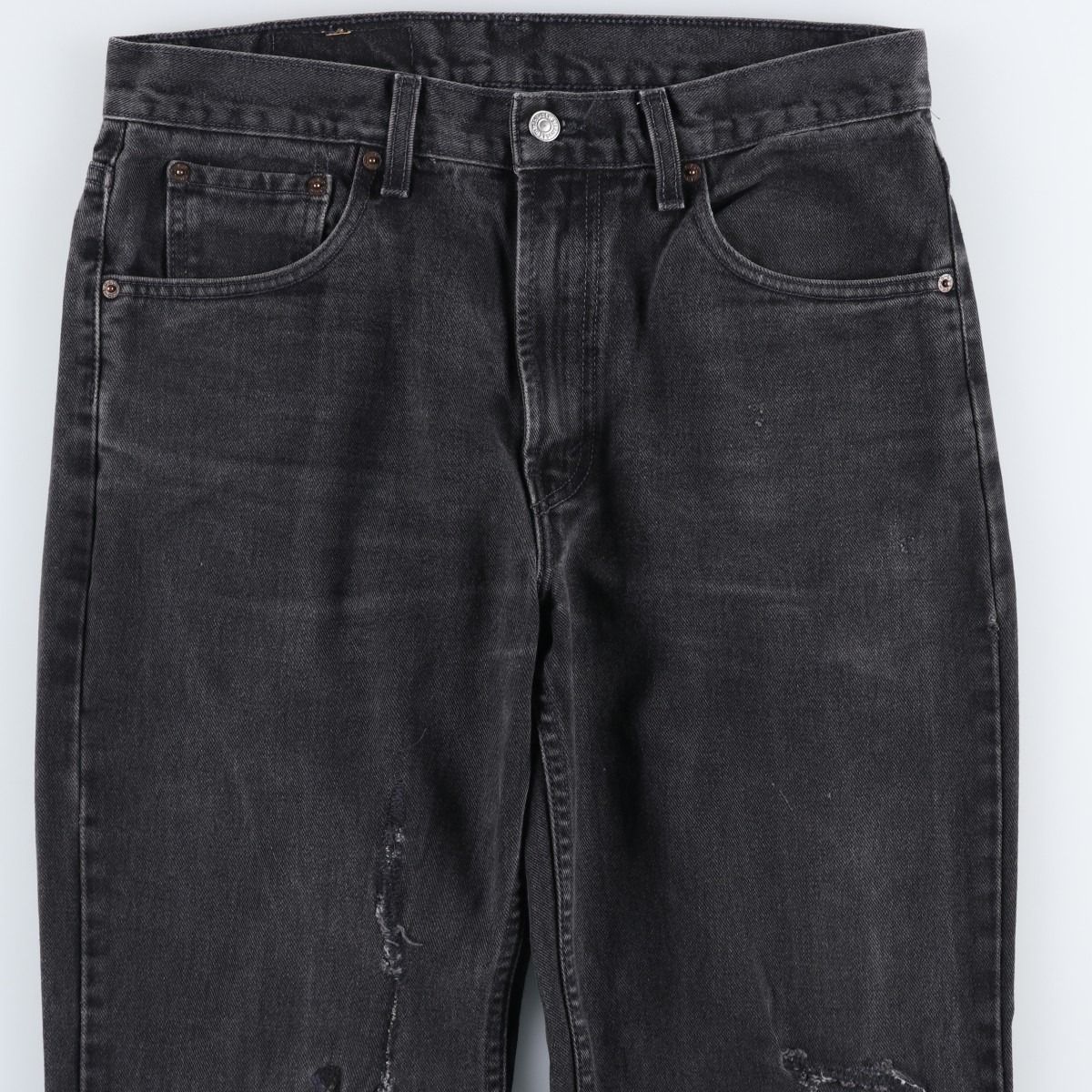 古着 リーバイス Levi's 516 SLIM FIT STRAIGHT LEG ブラックデニム