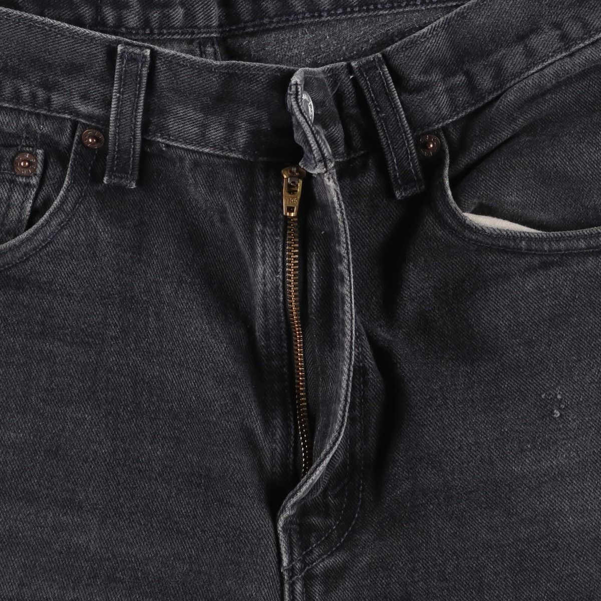 古着 リーバイス Levi's 516 SLIM FIT STRAIGHT LEG ブラックデニム