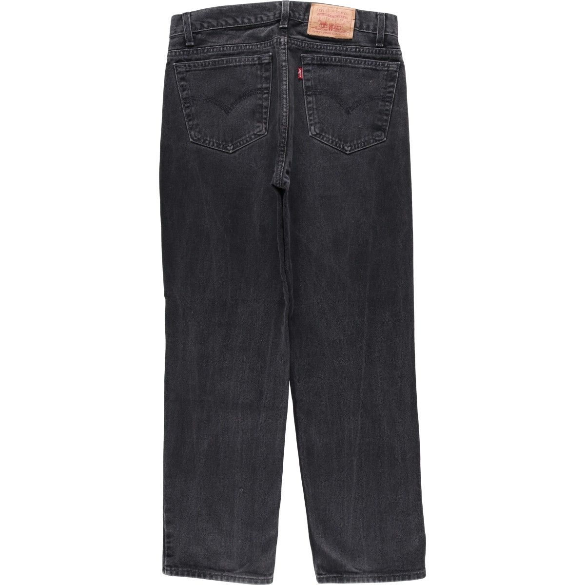 古着 リーバイス Levi's 516 SLIM FIT STRAIGHT LEG ブラックデニム