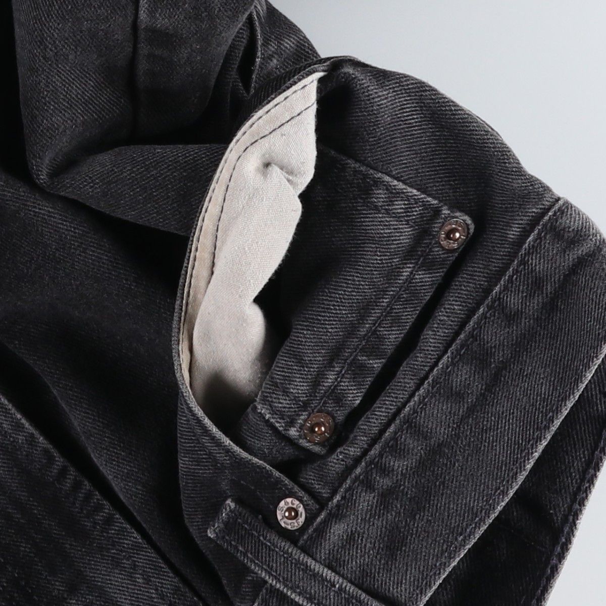 古着 リーバイス Levi's 516 SLIM FIT STRAIGHT LEG ブラックデニム