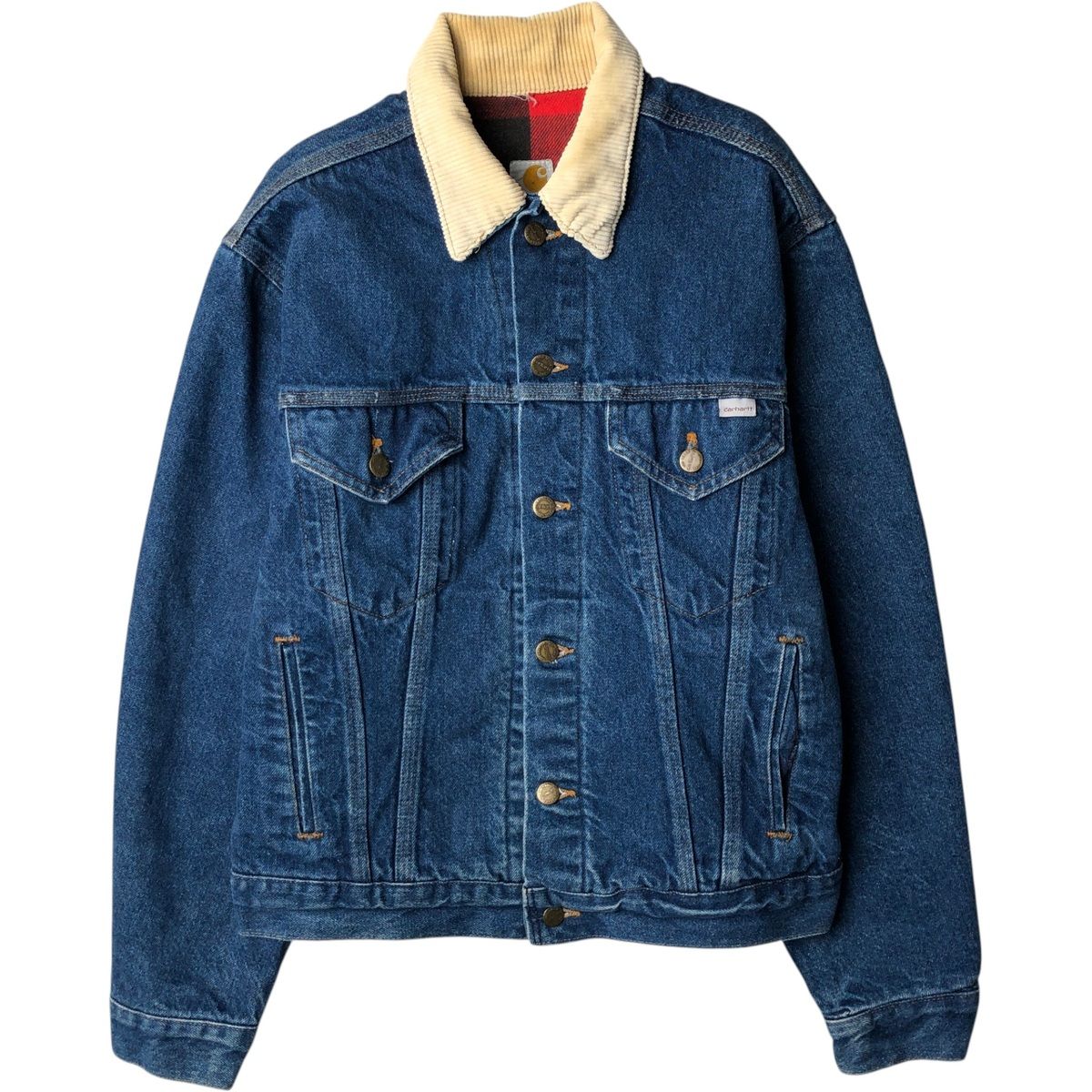古着 カーハート Carhartt デニムジャケット Gジャン メンズM相当/evb032474