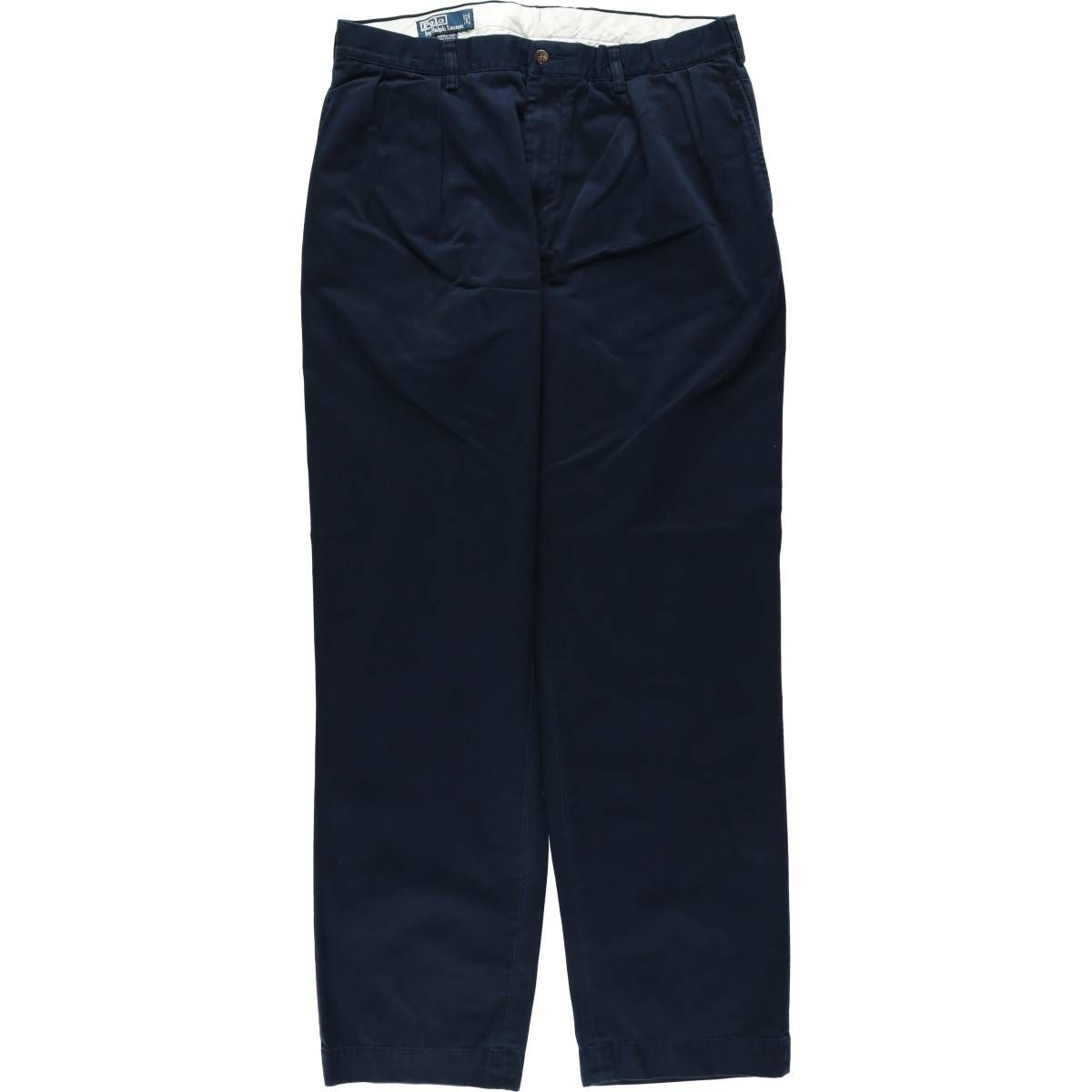 古着 ラルフローレン Ralph Lauren POLO by Ralph Lauren ANDREW PANT ツータック チノパンツ メンズw36相当/eaa650920