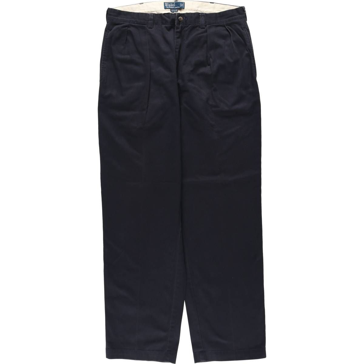 古着 ラルフローレン Ralph Lauren POLO by Ralph Lauren ANDREW PANT ツータック チノパンツ メンズw34相当/eaa650931