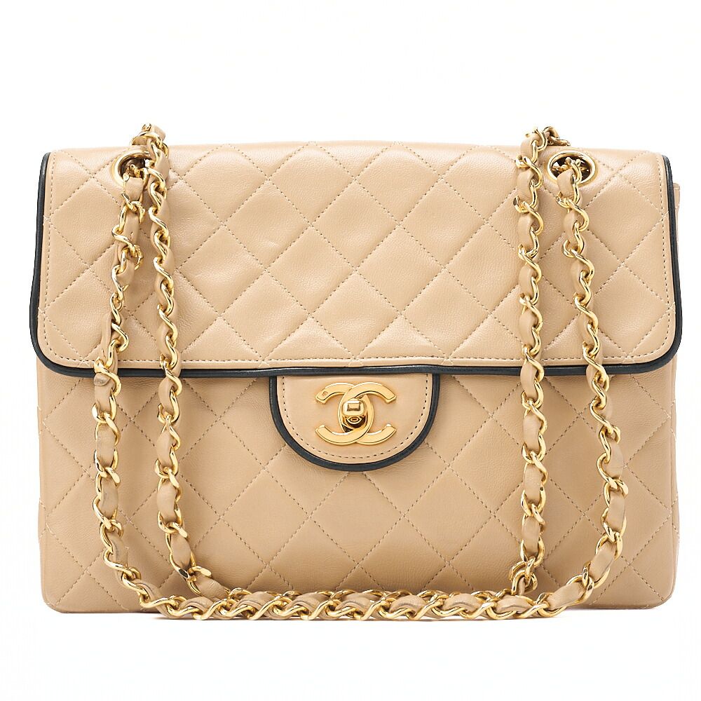 CHANEL シャネル マトラッセ シングルプラップ チェーンショルダー