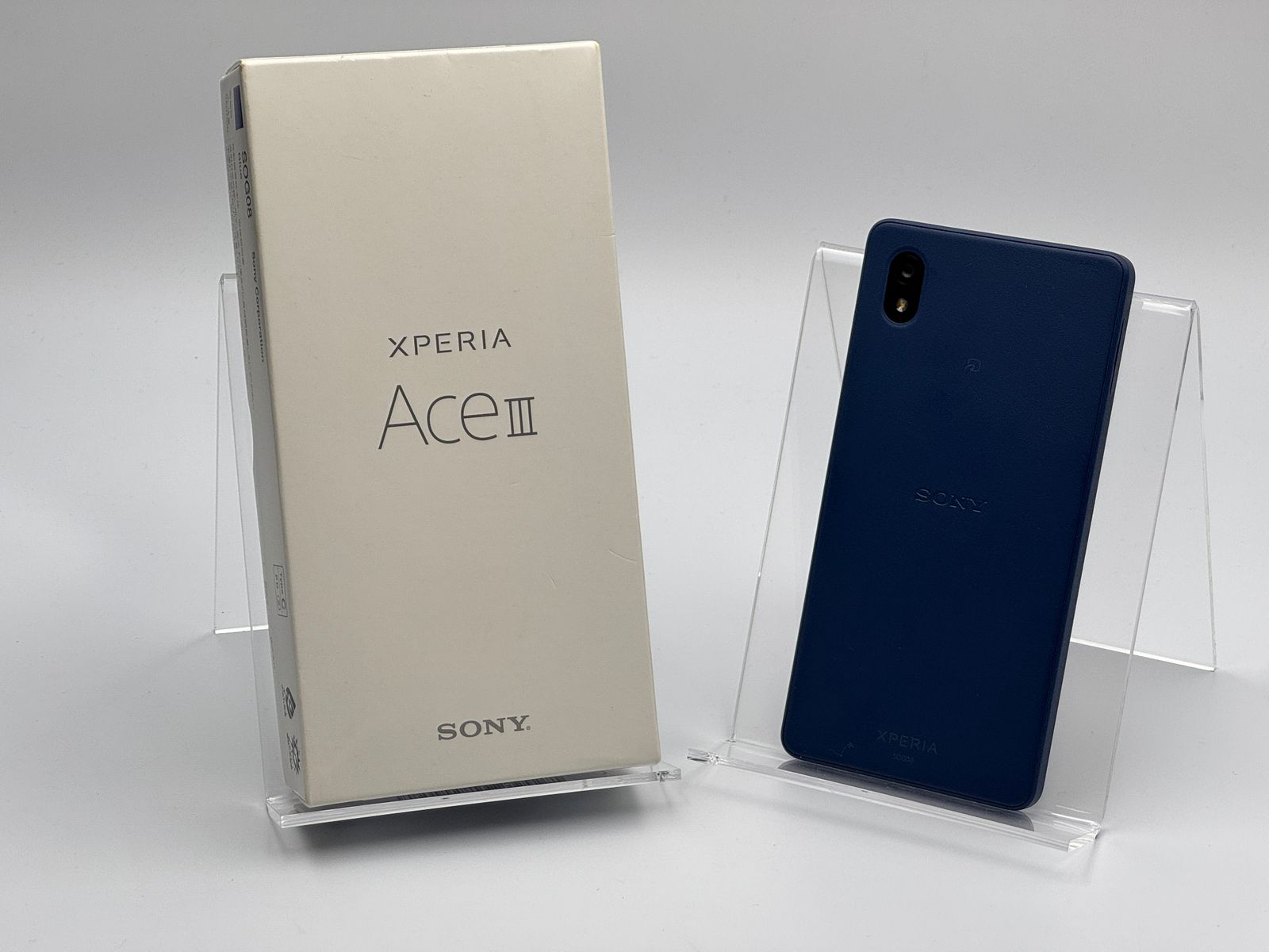 Xperia Ace III SOG08 ブルー SIMフリー 中古A - メルカリ