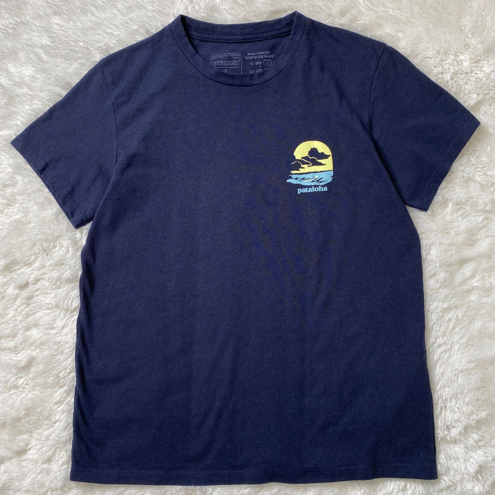 Patagonia Pataloha Haleiwa Tシャツ ハワイ限定 STY37643 ネイビー