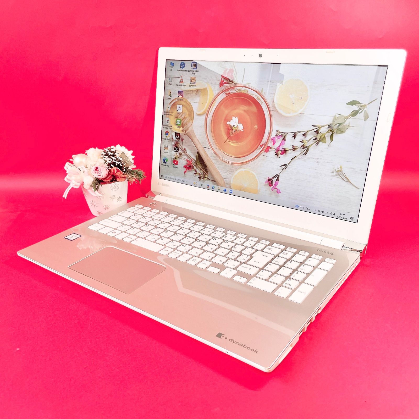 高性能Corei7✨東芝薄型ノートPC SSD256GB オフィス付 - メルカリ