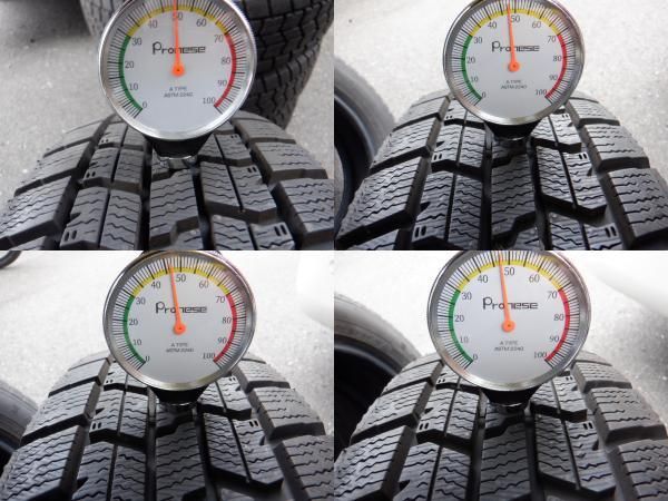 未使用に近い 165/65R14 4本 グッドイヤー アイスナビ7 タンク