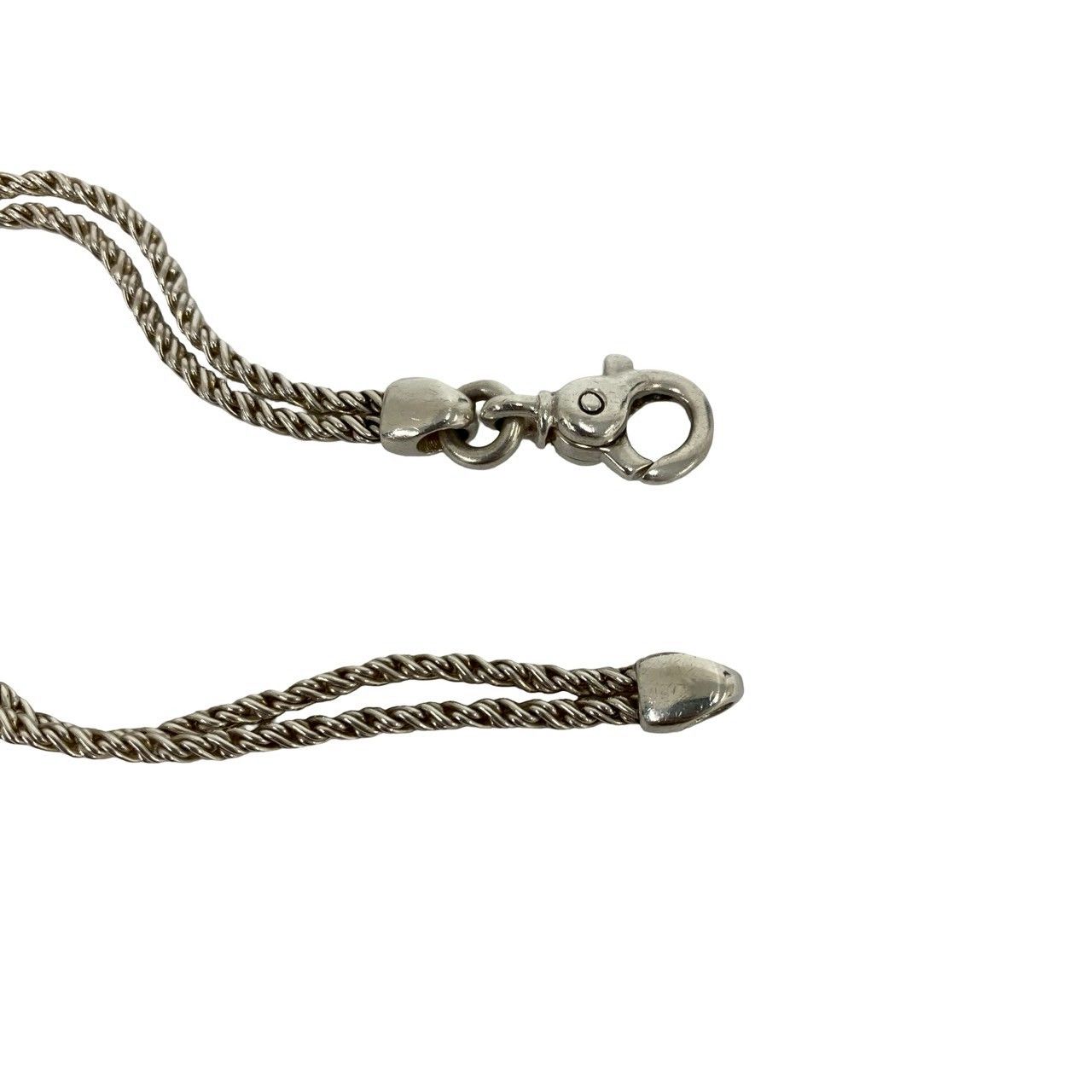 極 美品 TIFFANY&Co. ティファニー ヴィンテージ ダブルロープ ノット