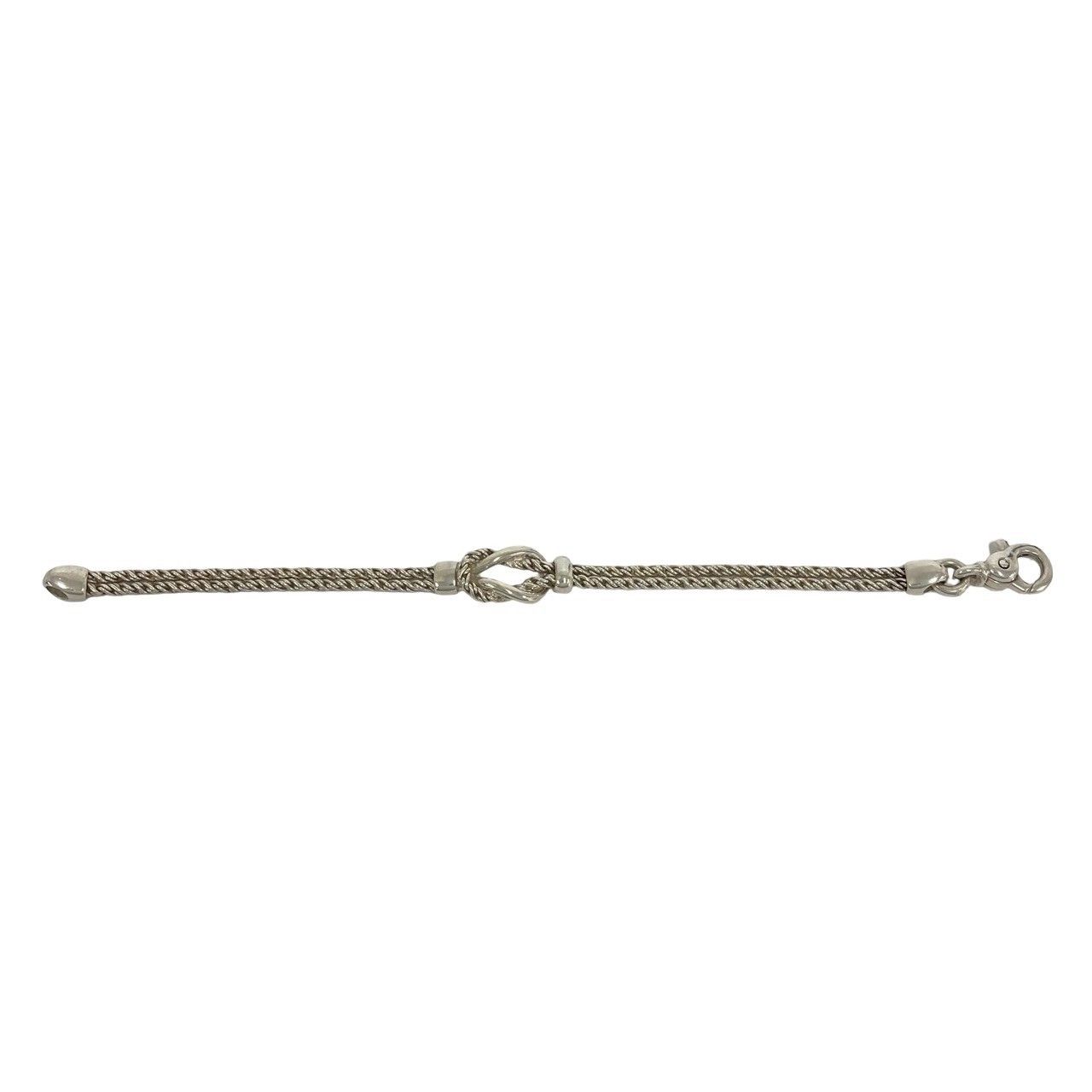 極 美品 TIFFANY&Co. ティファニー ヴィンテージ ダブルロープ ノット