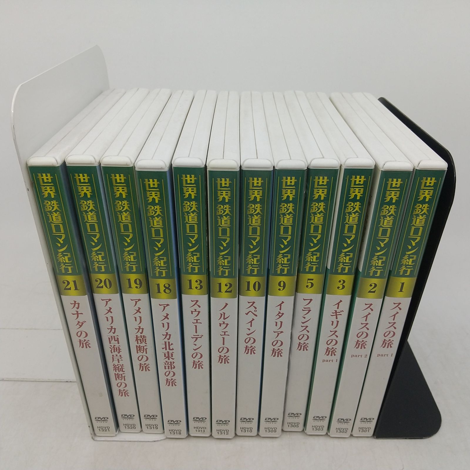 全巻セット・未開封多数】世界鉄道ロマン紀行 DVD 全34巻セット 旅