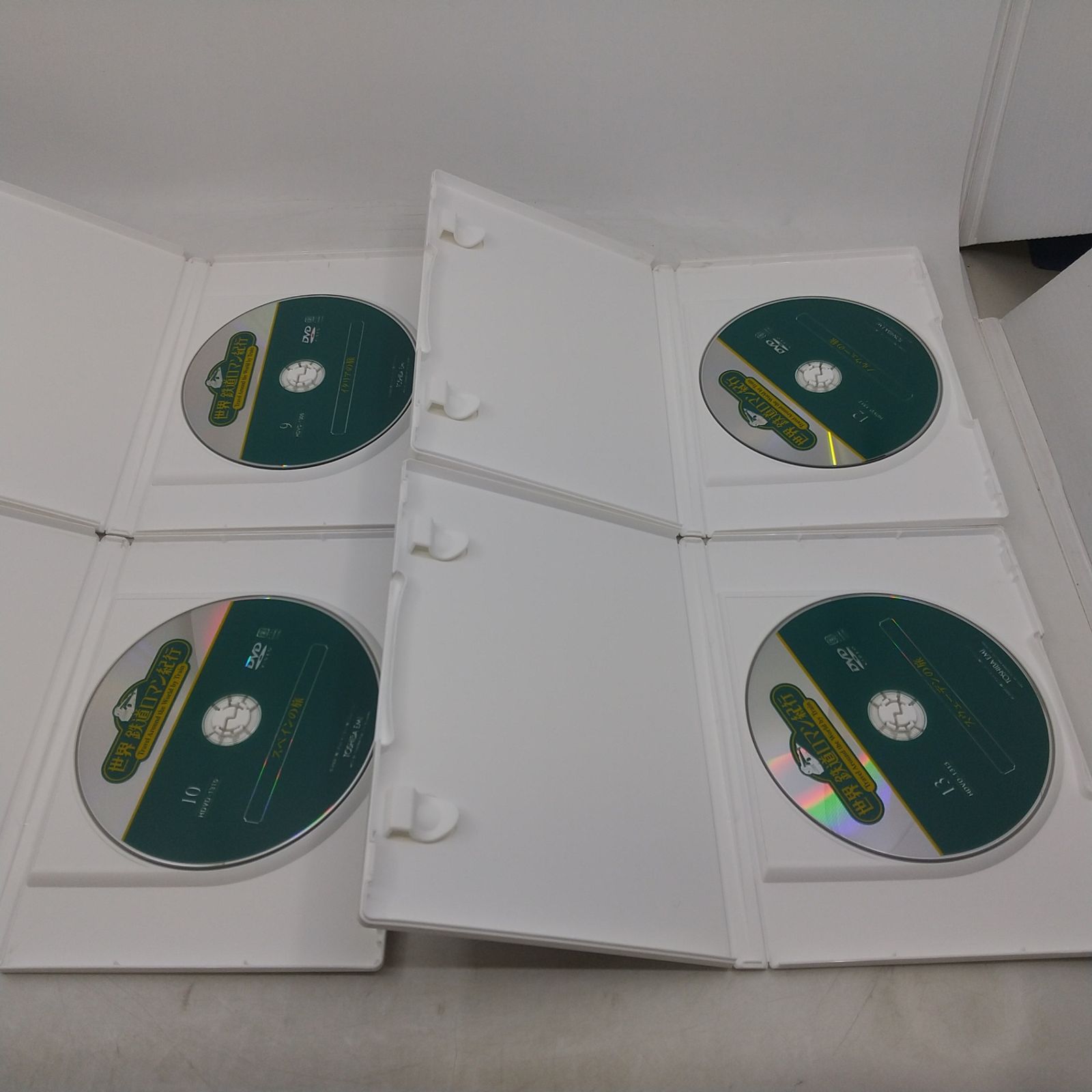 全巻セット・未開封多数】世界鉄道ロマン紀行 DVD 全34巻セット 旅
