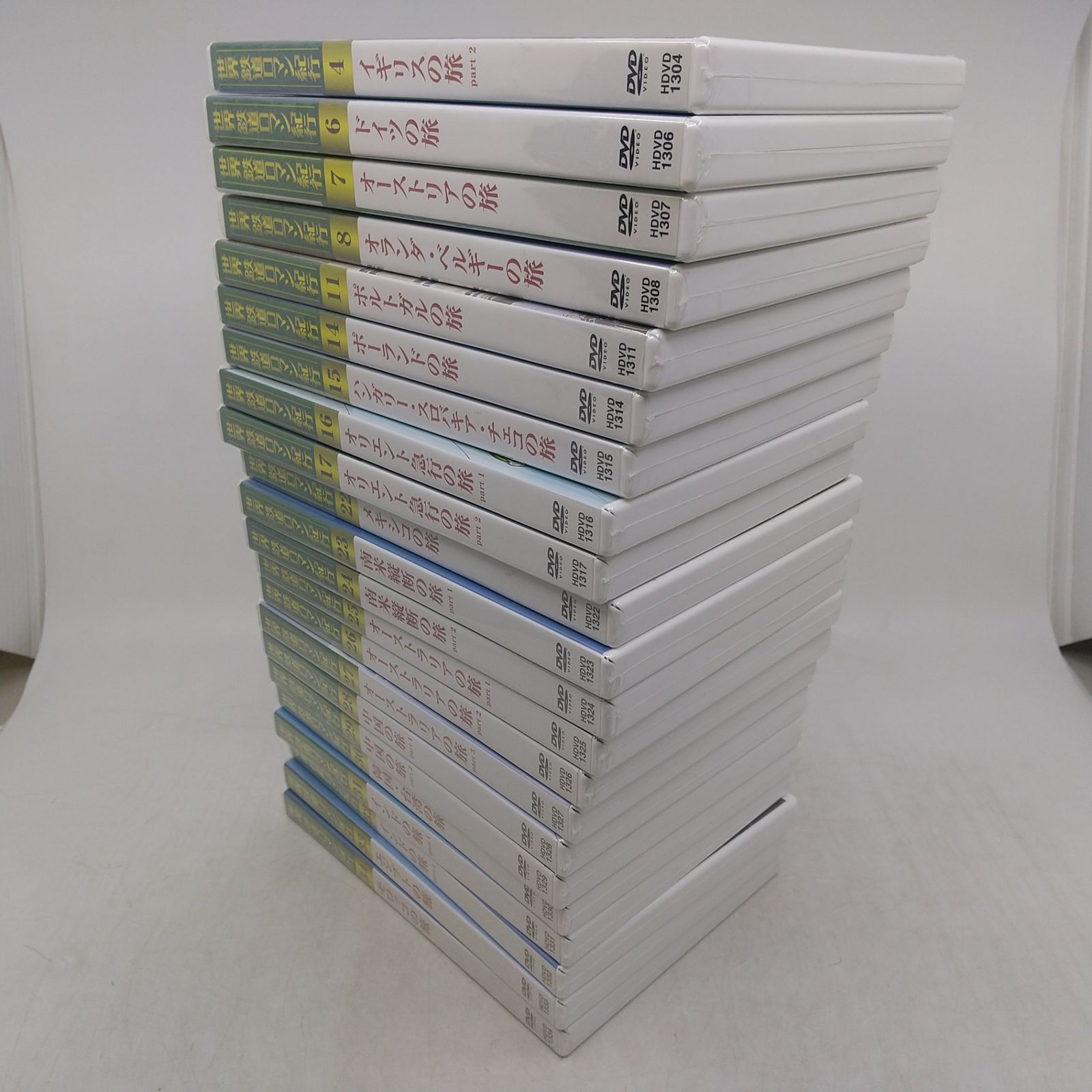 全巻セット・未開封多数】世界鉄道ロマン紀行 DVD 全34巻セット 旅