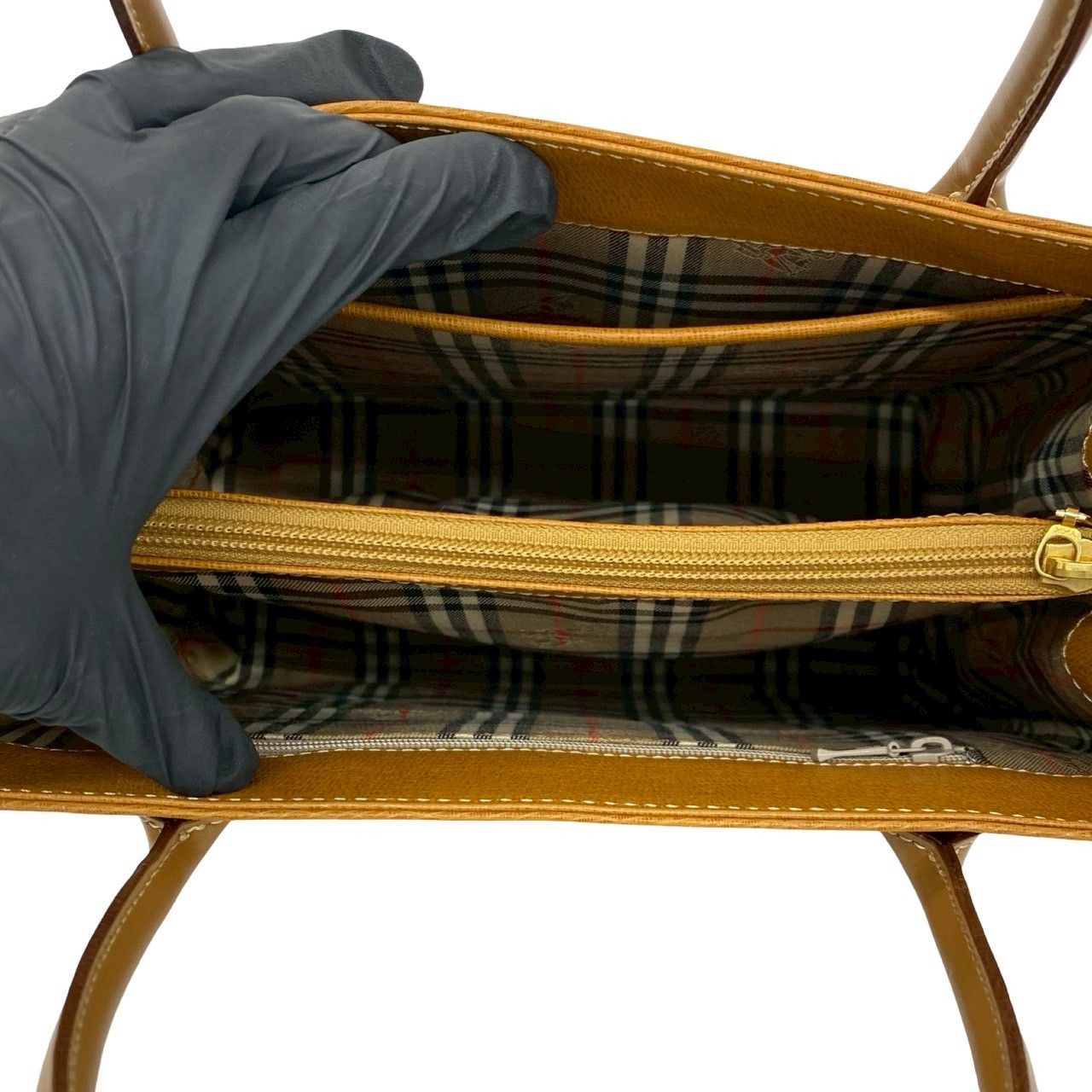 未使用保管品 箱付き BURBERRY バーバリー ノバチェック 柄 ロゴ 