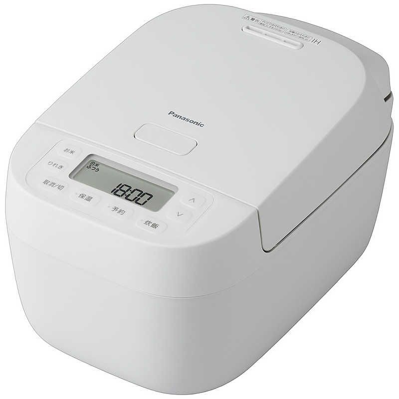 らくらくメルカリ便でお届け メーカー保証付き 新品・未開封 SR-N210E-W パナソニック Panasonic IHジャー炊飯器 5.5合炊き ホワイト 大火力包み加熱 備長炭釜
