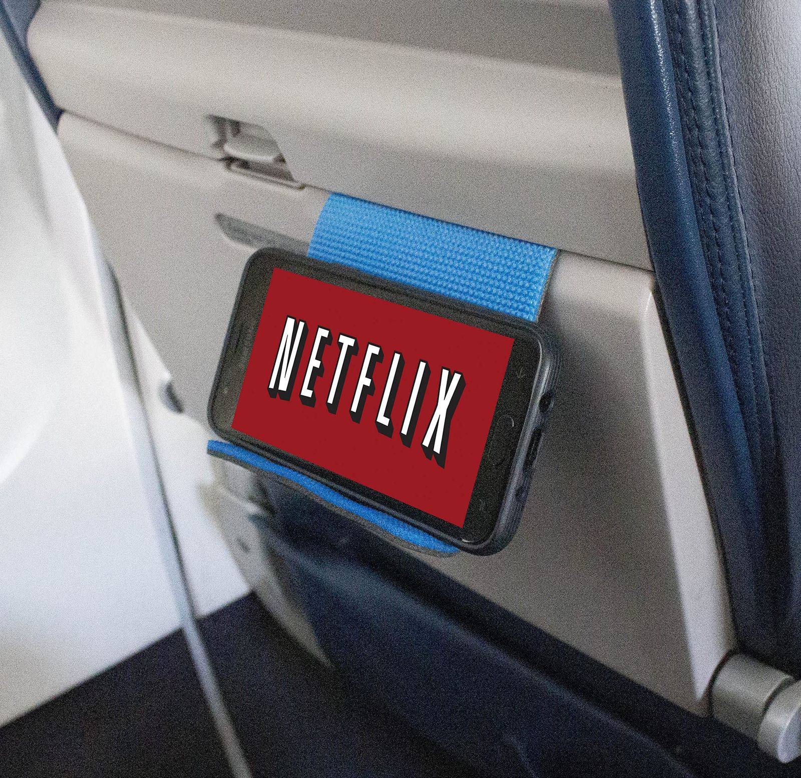 DTLgear トレックスタンド 柔軟な携帯電話と小型タブレットホルダー 飛行機、オフィス、デスク、トレッドミル、ホテル、キッチン、飛行機旅行の必需品