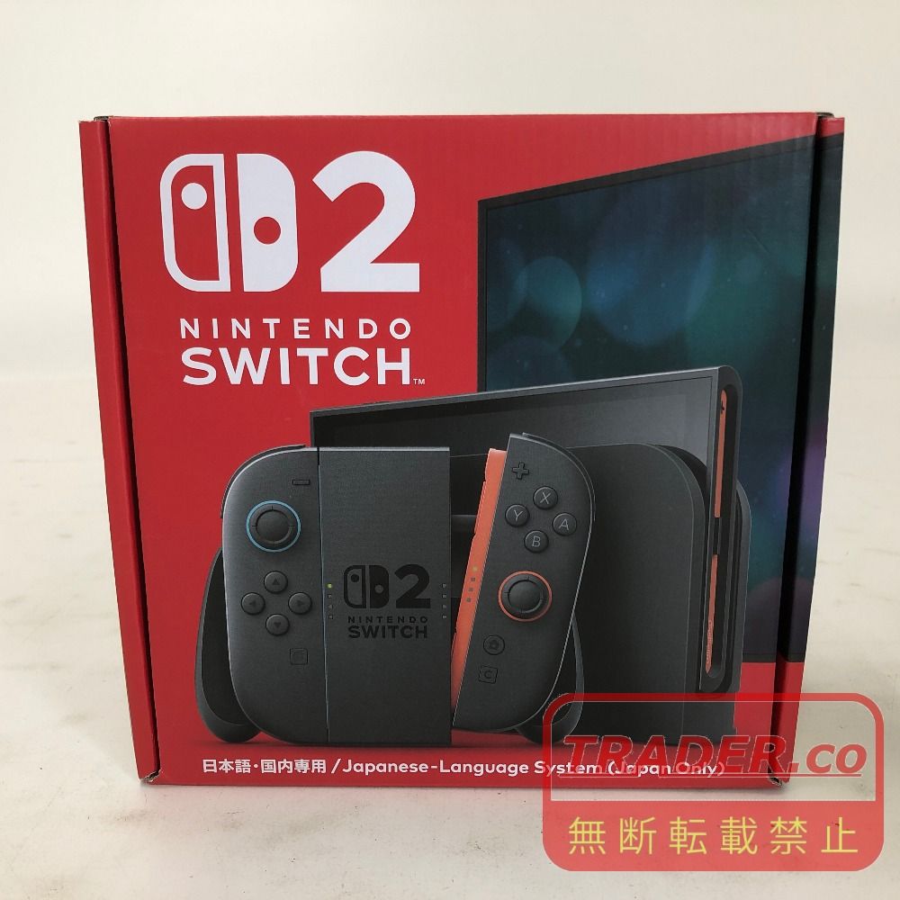 02w25436 Nintendo Switch2 ニンテンドースイッチ2 日本語・国内専用 ライトブルー/ライトレッド ※未使用品 ※箱傷みあり【中古品】