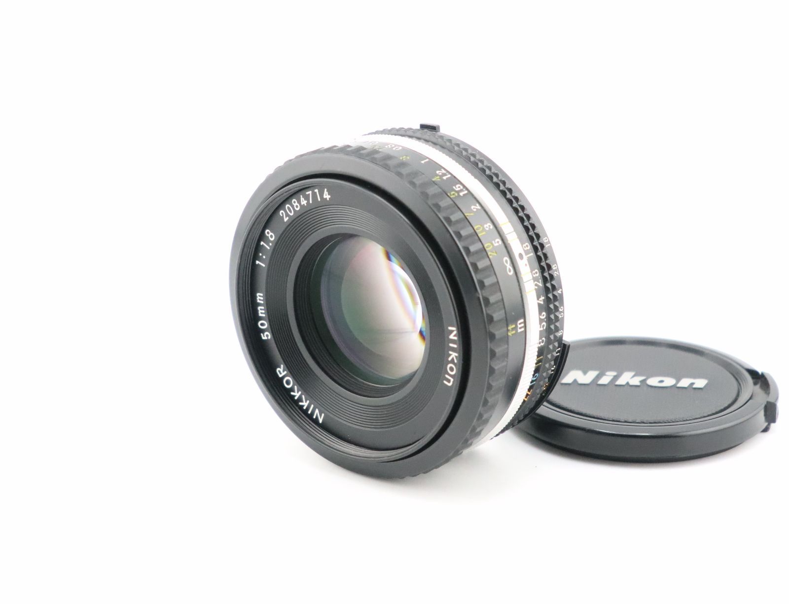 ★美品★﻿ニコン NIKON Ai-S NIKKOR 50mm F1.8★　W0698＃5136