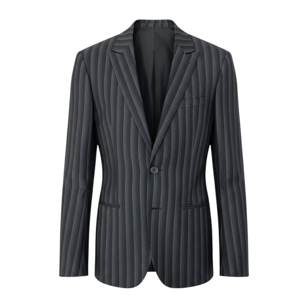 Dior Homme AW04 ストライプ　2B テーラードジャケット 13f15 Dior HOMME ディオール オム 2004年AW エディ期 グラデーション