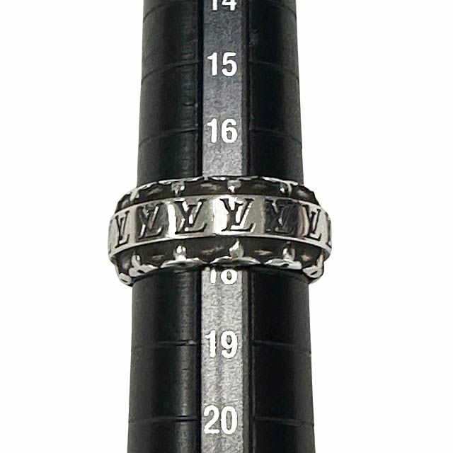 ルイヴィトン LOUIS VUITTON リング LV ドリフト ロゴ 指輪 M0412S S