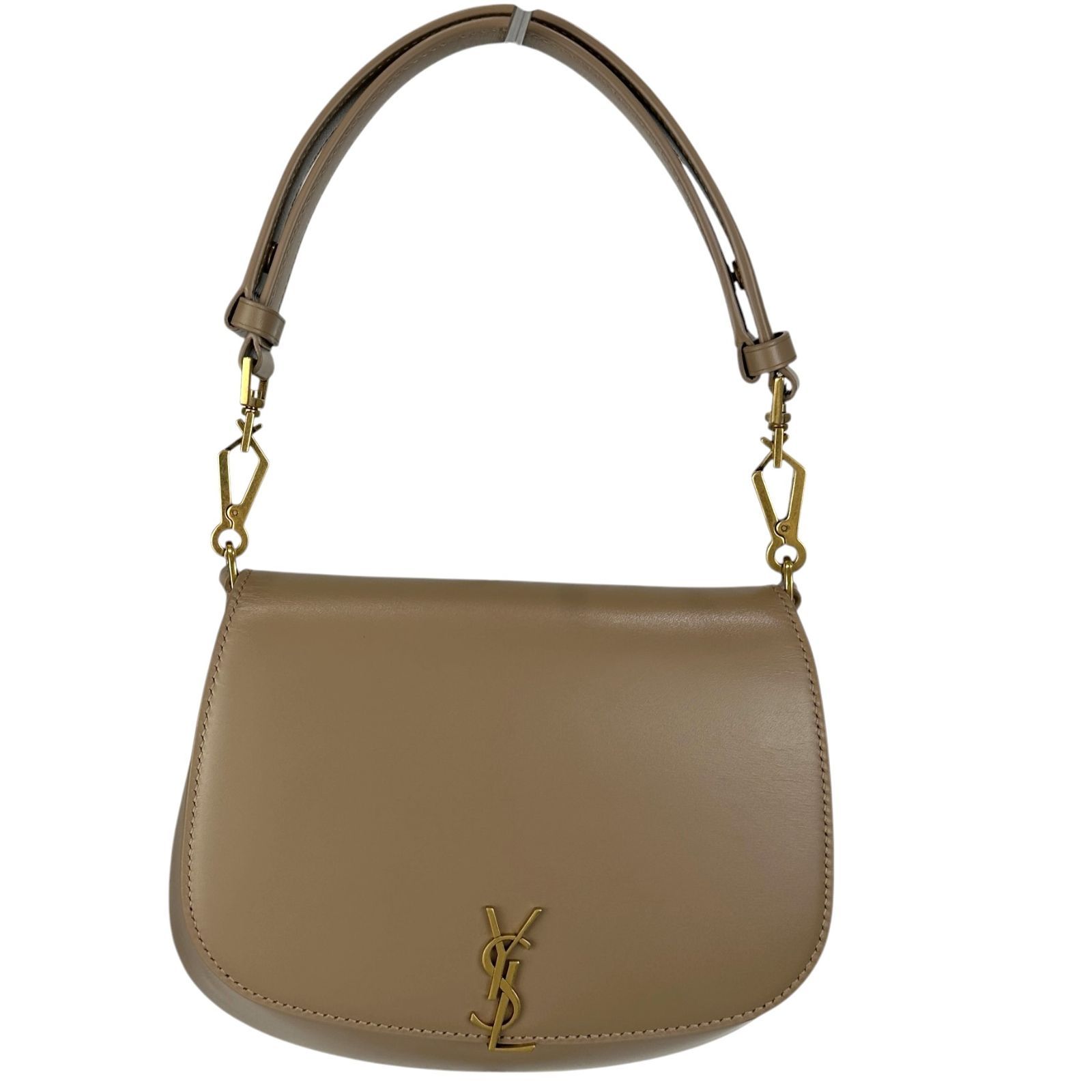 【SAINT LAURENT】 サンローラン ヴォルテールミニ ハンドバッグ 8000846 ゴールド金具 YSL レディース【中古品】USED-S　【9356】