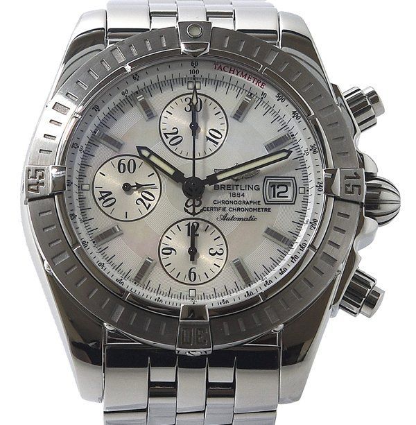 箱保付 美品 BREITLING ブライトリング クロノマット エボリューション A13356 A156A69PA シェル 自動巻き メンズ