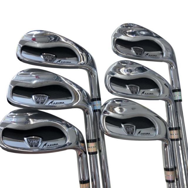 アキラ AKIRA ADR 2009 アイアンセット 7本 (4-PW) 中古】 アキラプロダクツ AKIRA ADR PLATINUM 7S アイアンセット IR