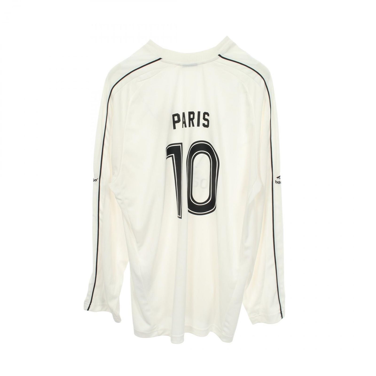 バレンシアガ BALENCIAGA 長袖Tシャツ PARIS SOCCER メッシュ