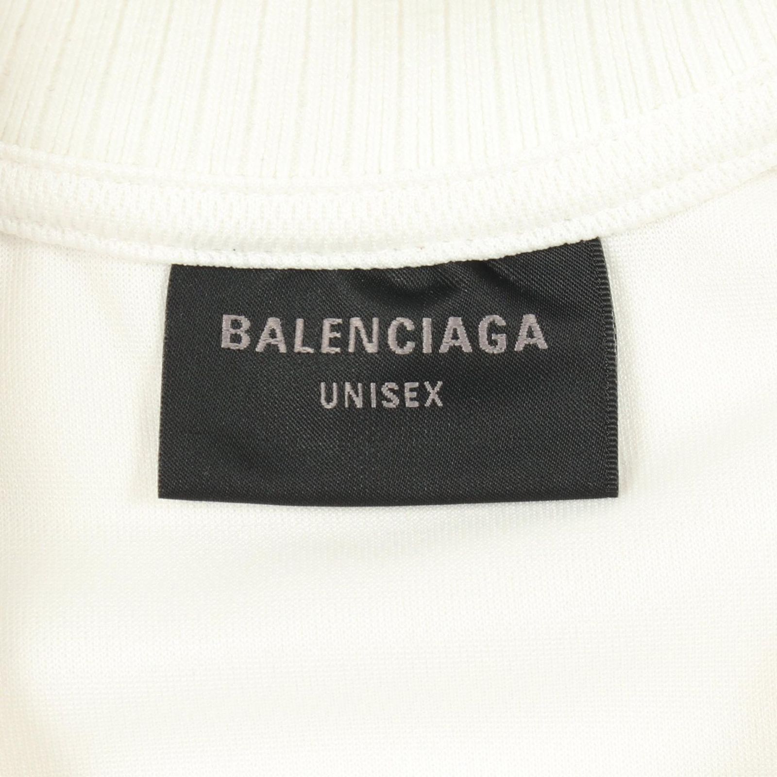 バレンシアガ BALENCIAGA 長袖Tシャツ PARIS SOCCER メッシュ