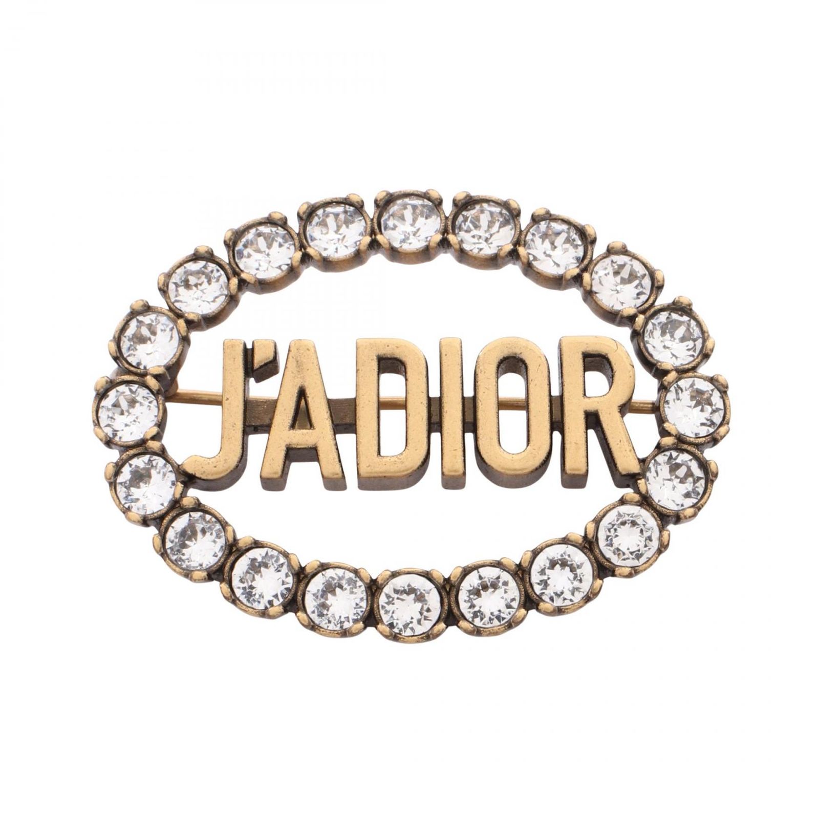 ディオール Dior ブローチ J'ADIOR GP（ゴールドメッキ） ブローチ レディース Used A