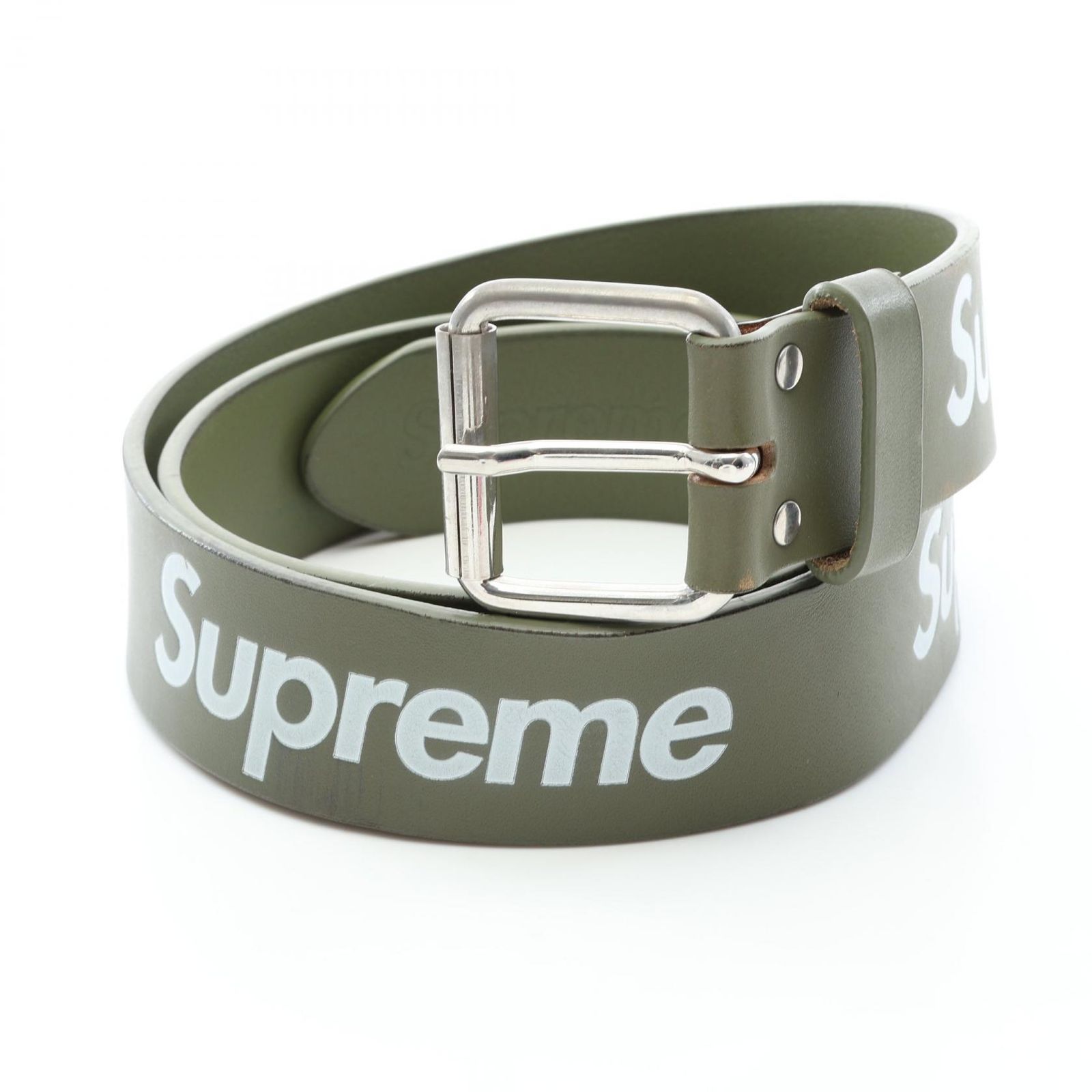 シュプリーム Supreme ベルト Repeat Leather Belt レザー ベルト