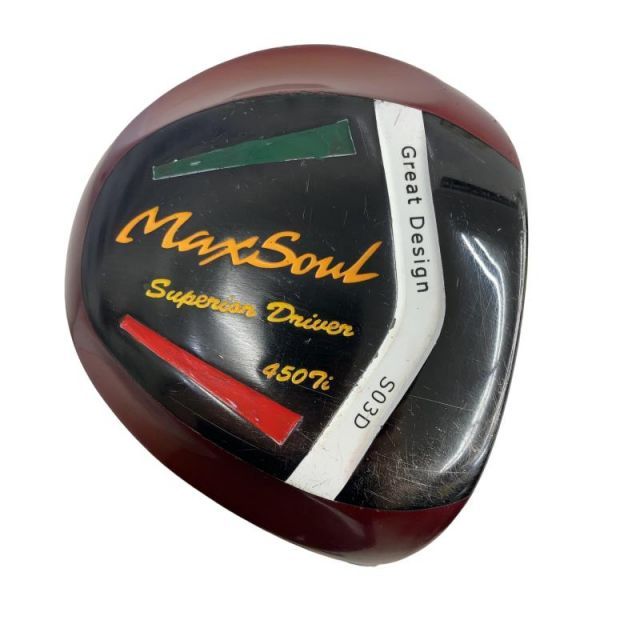 MaxSoul Superior D 450Ti S03ヘッドのみ MaxSoul Superior D 450Ti S03ヘッドのみ MaxSoul Superior Driver