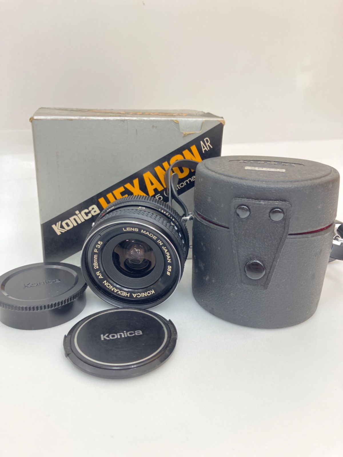 □ KONICA コニカ HEXANON AR 28mm F3.5 カメラレンズ - メルカリ □ KONICA コニカ HEXANON AR 28mm F3.5 カメラレンズ - メルカリ