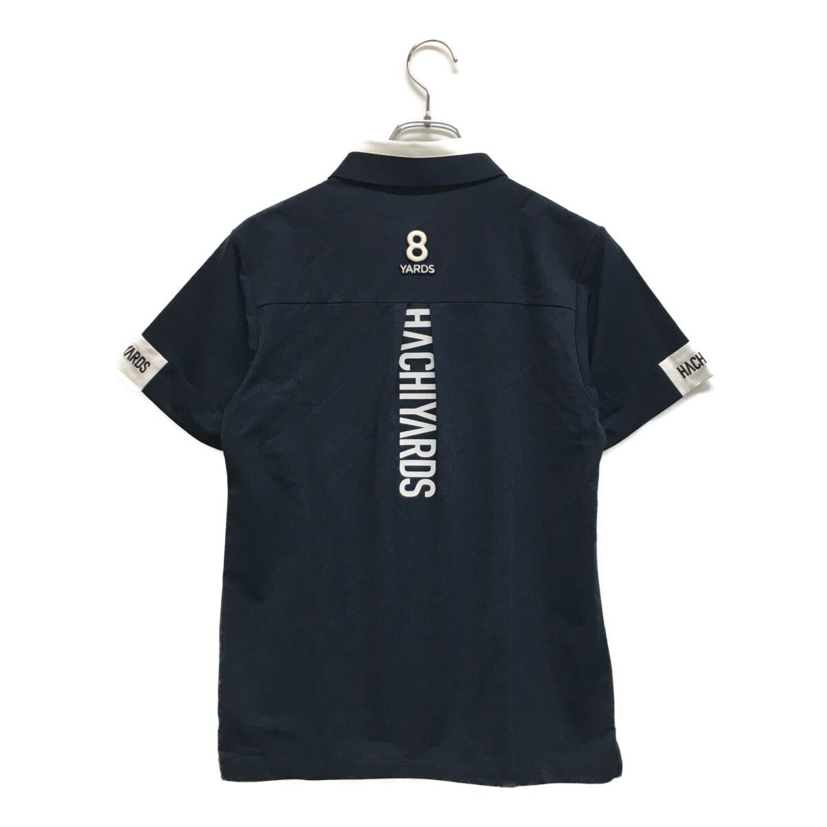 中古 メンズ ハチヤーズ 8YARDS 半袖ポロシャツ M 紺 ネイビー - メルカリ