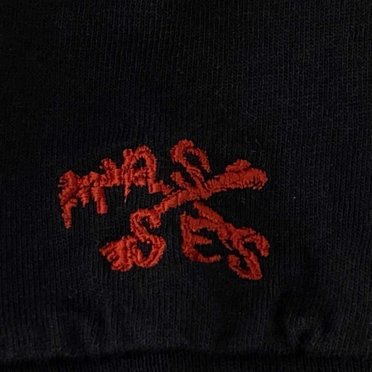 MASSES マシス T-SHIRT L/S E-POPPY ポピー 花柄 刺繍 ロングスリーブT 