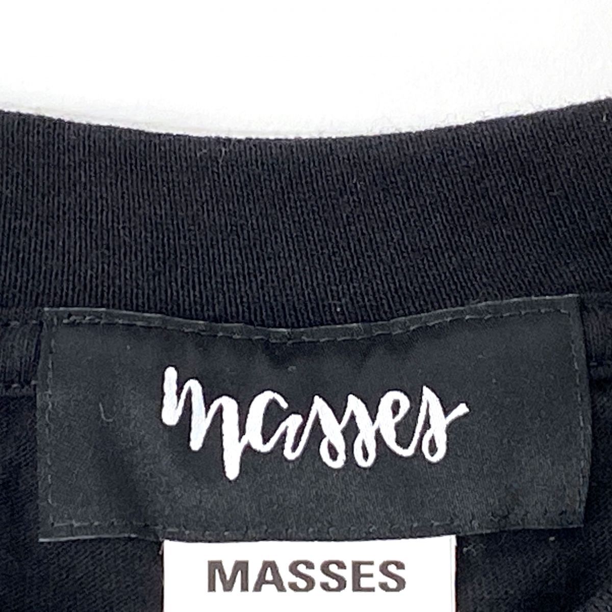MASSES マシス T-SHIRT L/S E-POPPY ポピー 花柄 刺繍 ロングスリーブT 