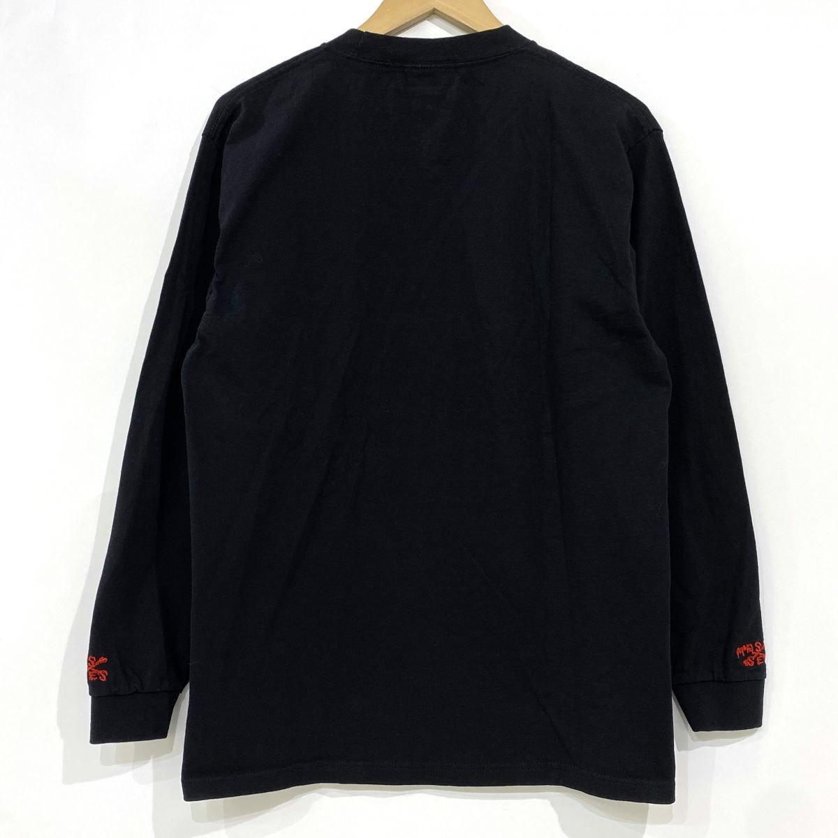 MASSES マシス T-SHIRT L/S E-POPPY ポピー 花柄 刺繍 ロングスリーブT 