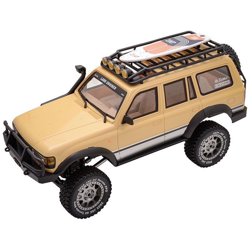 【7月発売予定】APECAR 1/12 4WD RCカー ランドクルーザー LC80 デザート JXC5826-DE