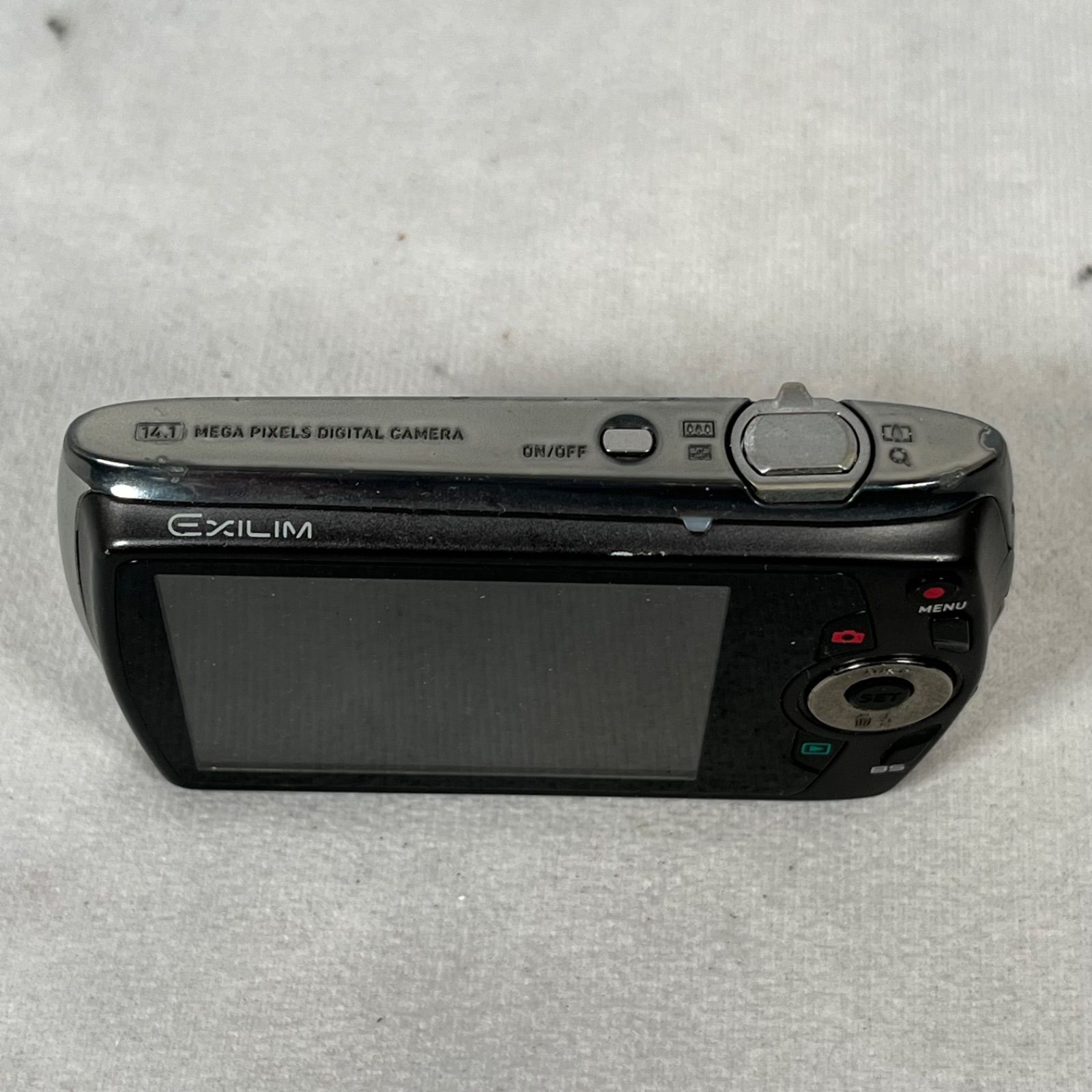 管2605-531】通電確認済☆ CASIO カシオ EXILIM EX-Z370 シルバー