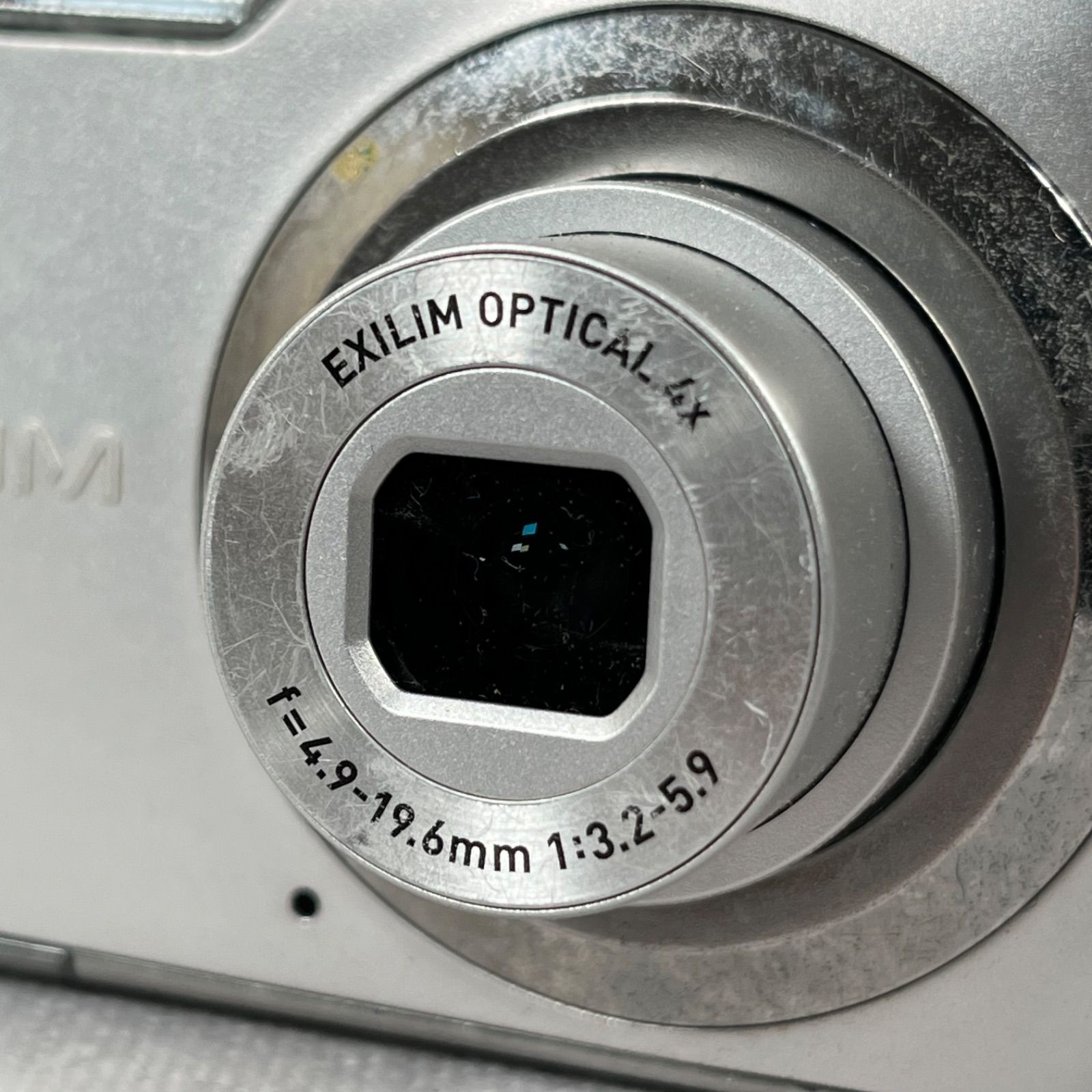 管2605-531】通電確認済☆ CASIO カシオ EXILIM EX-Z370 シルバー