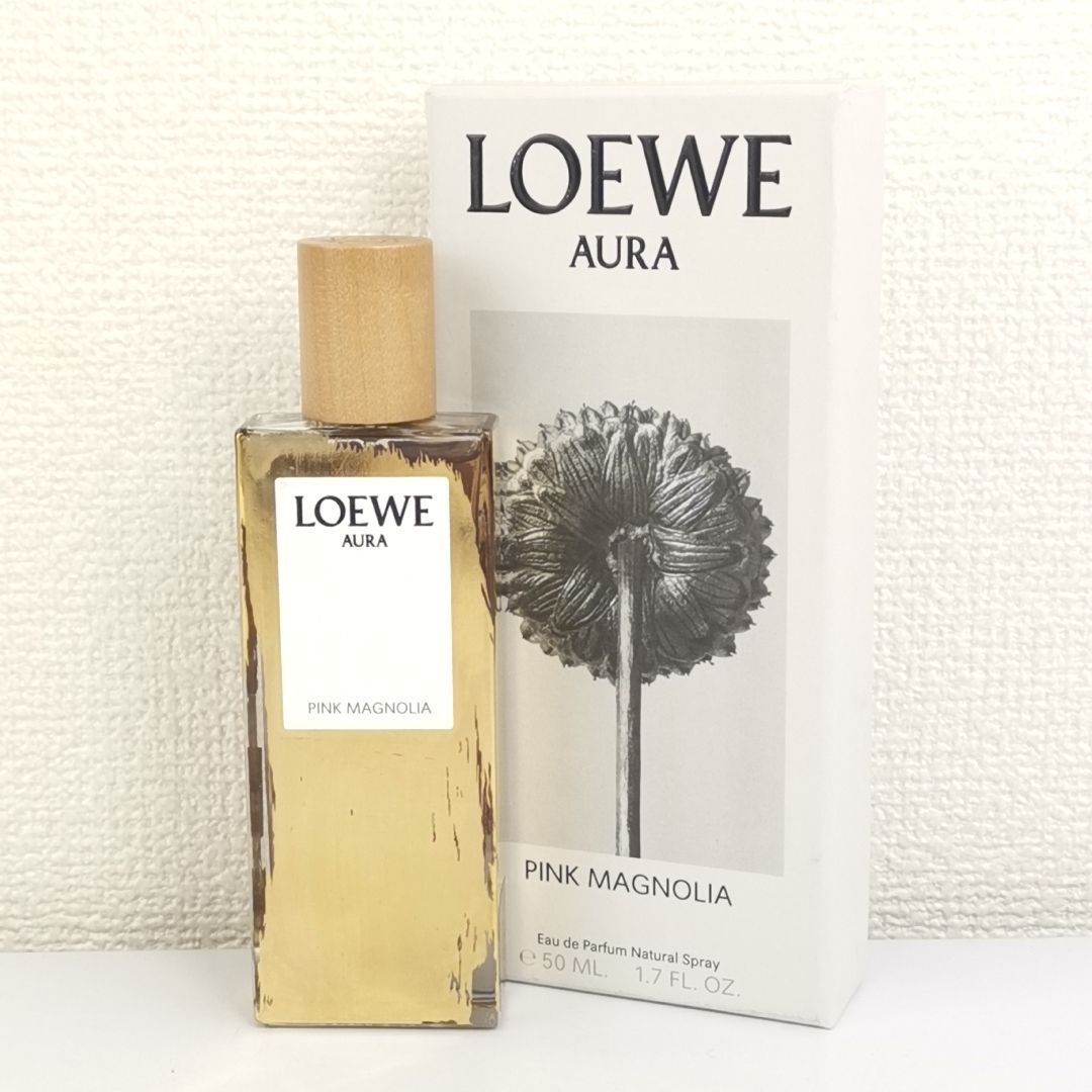 【 LOEWE 】I 4 A-1 50ml ほぼ満タン AURA PINK MAGNOLIA ロエベ オーラピンク EDP オードパルファム SP スプレー 香水 フレグランス