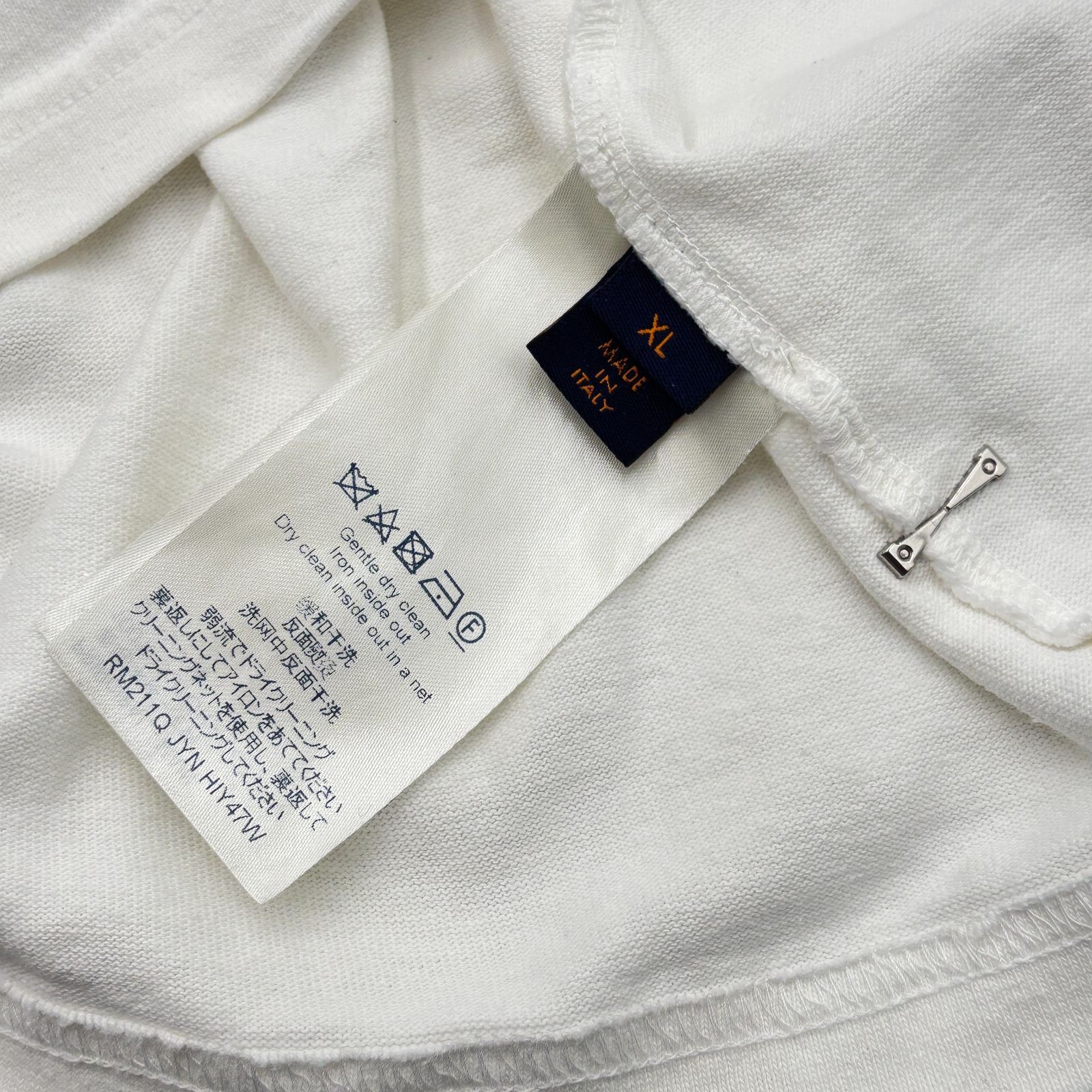 XLサイズ】Louis Vuitton インサイドアウト Tシャツ ホワイト オーバー 
