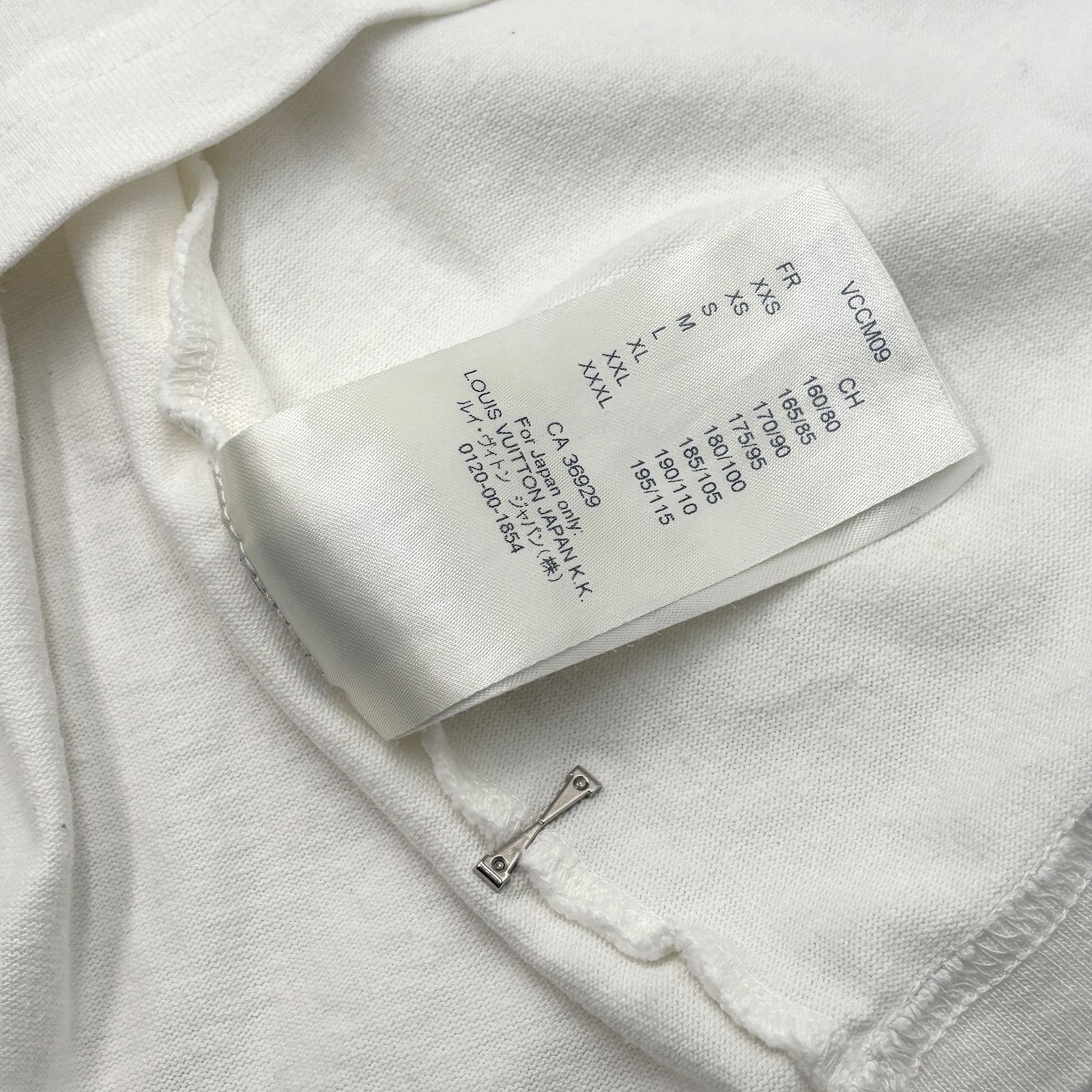 XLサイズ】Louis Vuitton インサイドアウト Tシャツ ホワイト オーバー 