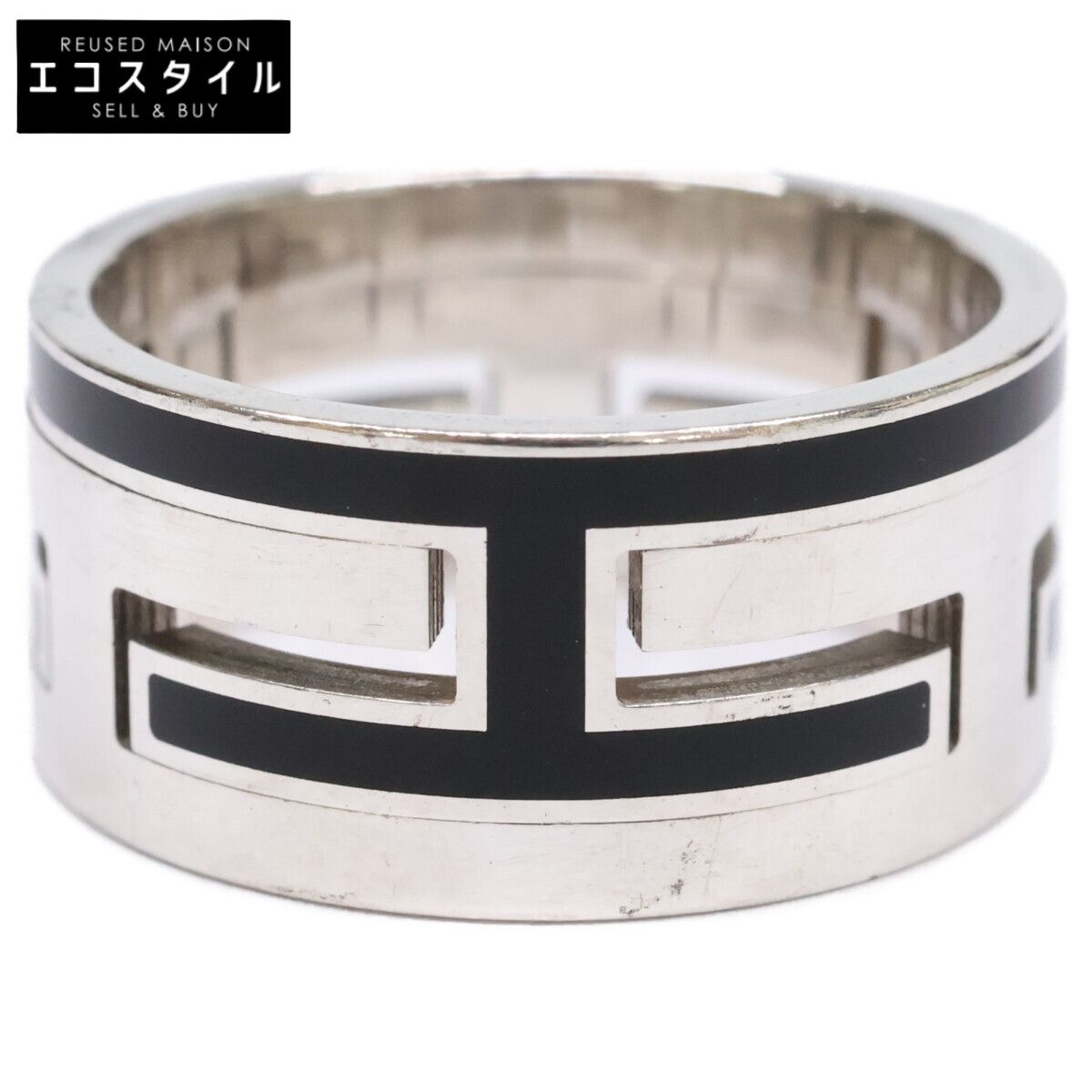 HERMES エルメス Ag925 Move H ムーブアッシュ 56 16号 - メルカリ